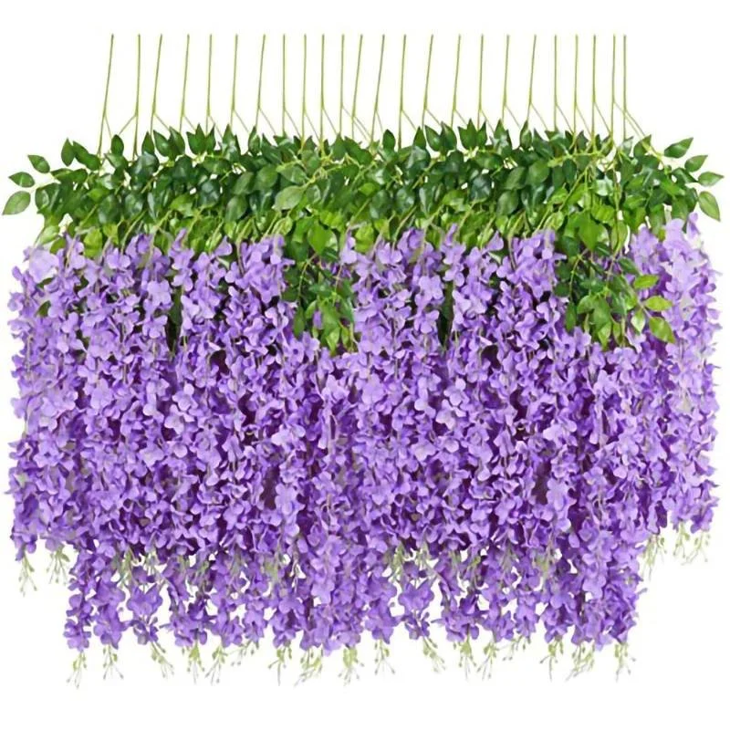 Hanging Wisteria Purple