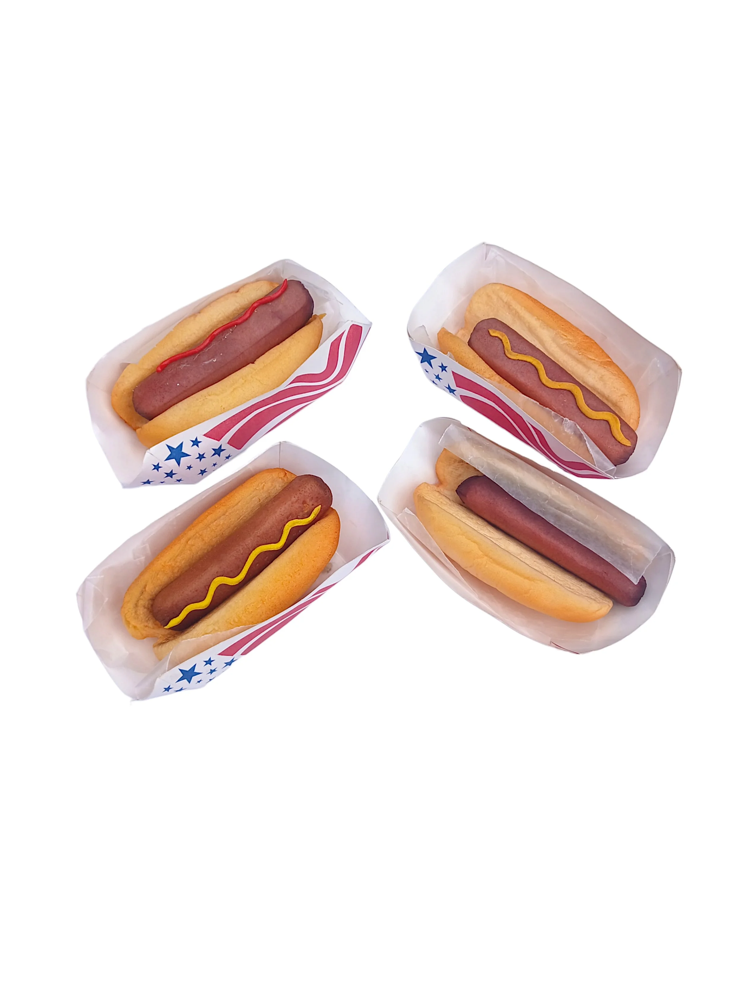 Hotdogs with Paper