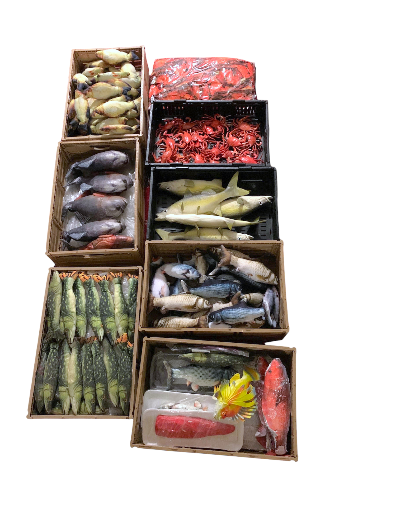 Large Batch Fish Market