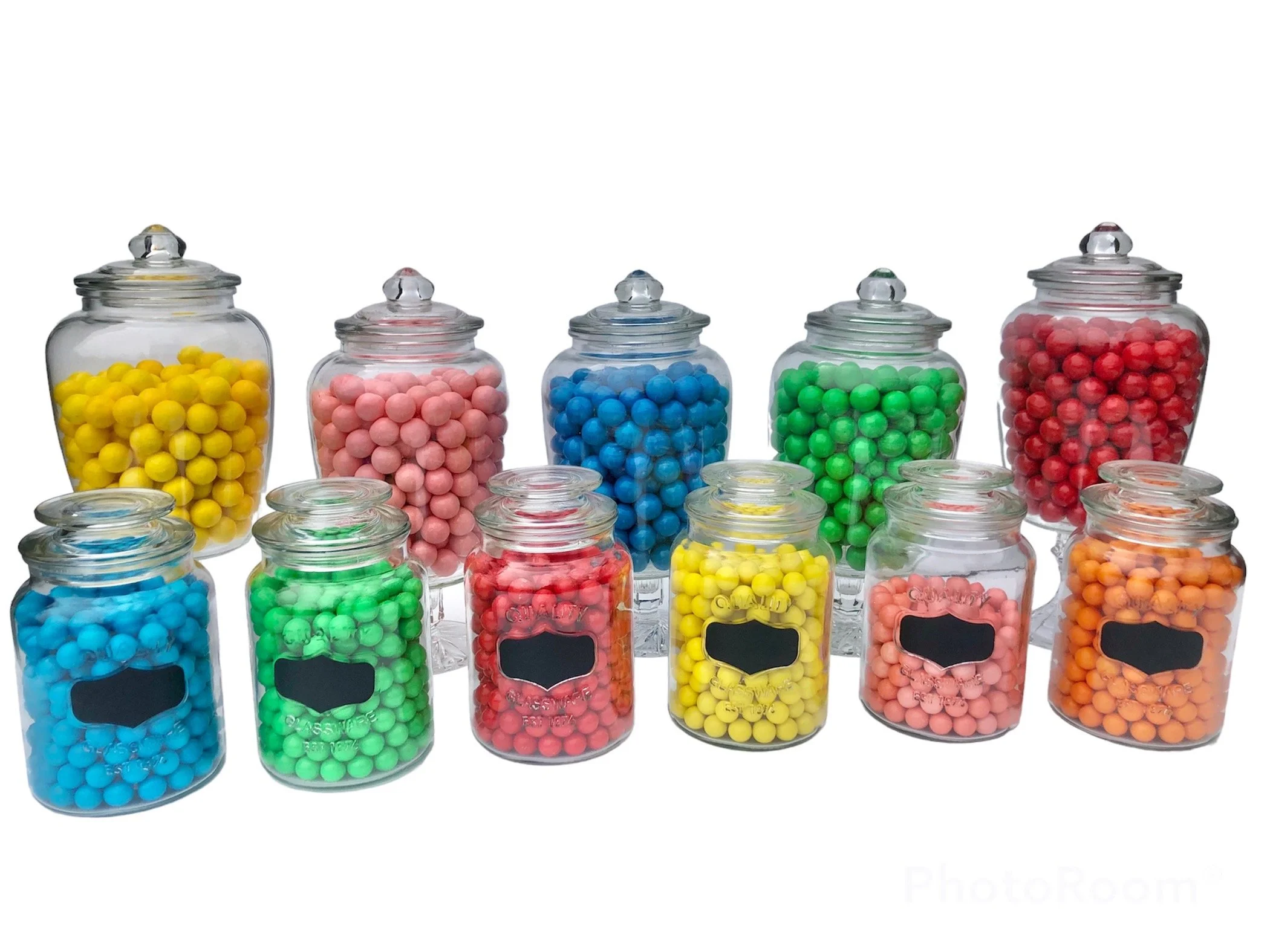 Candy Jars Bright