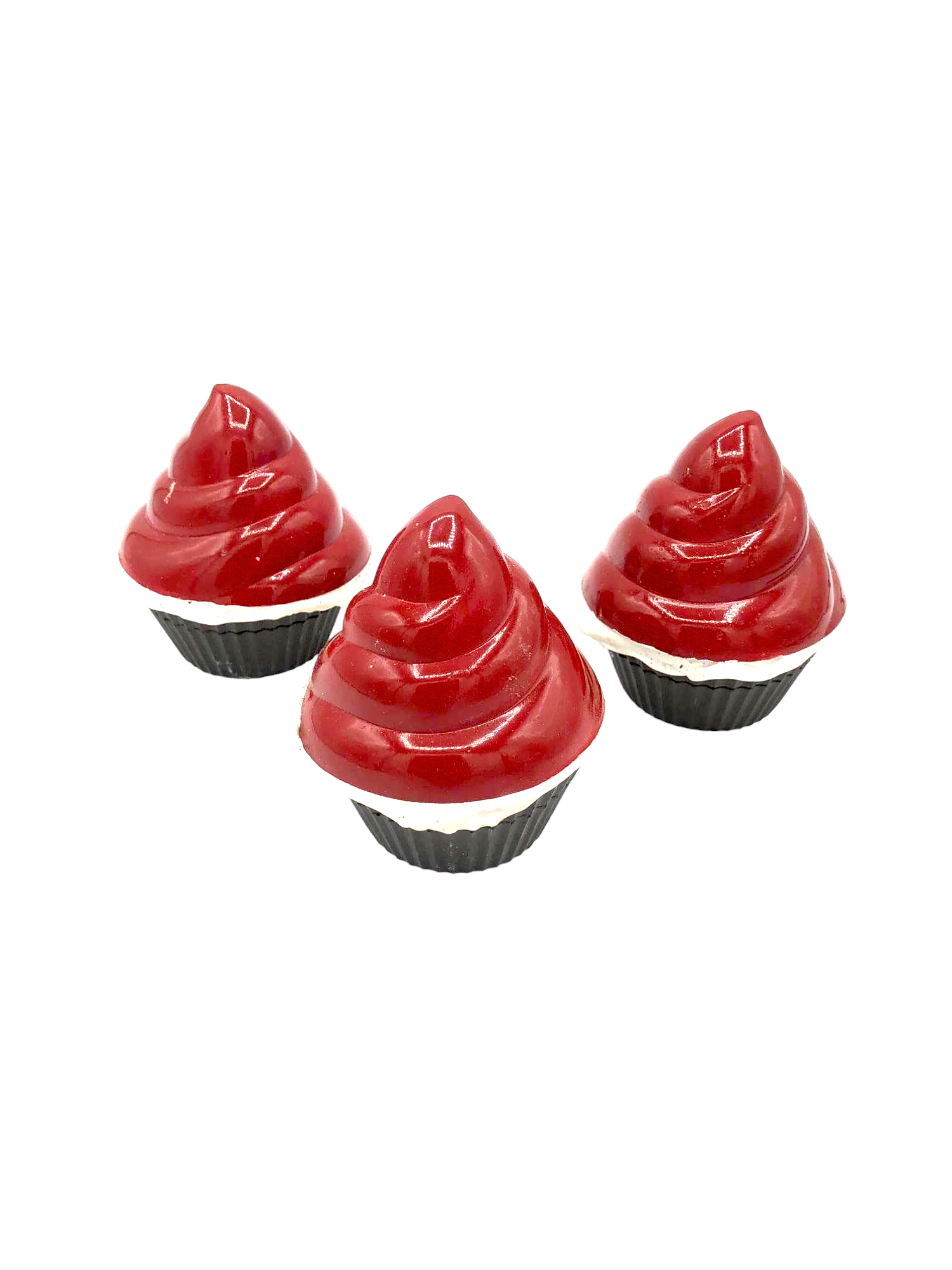 Cupcakes Red Frosted