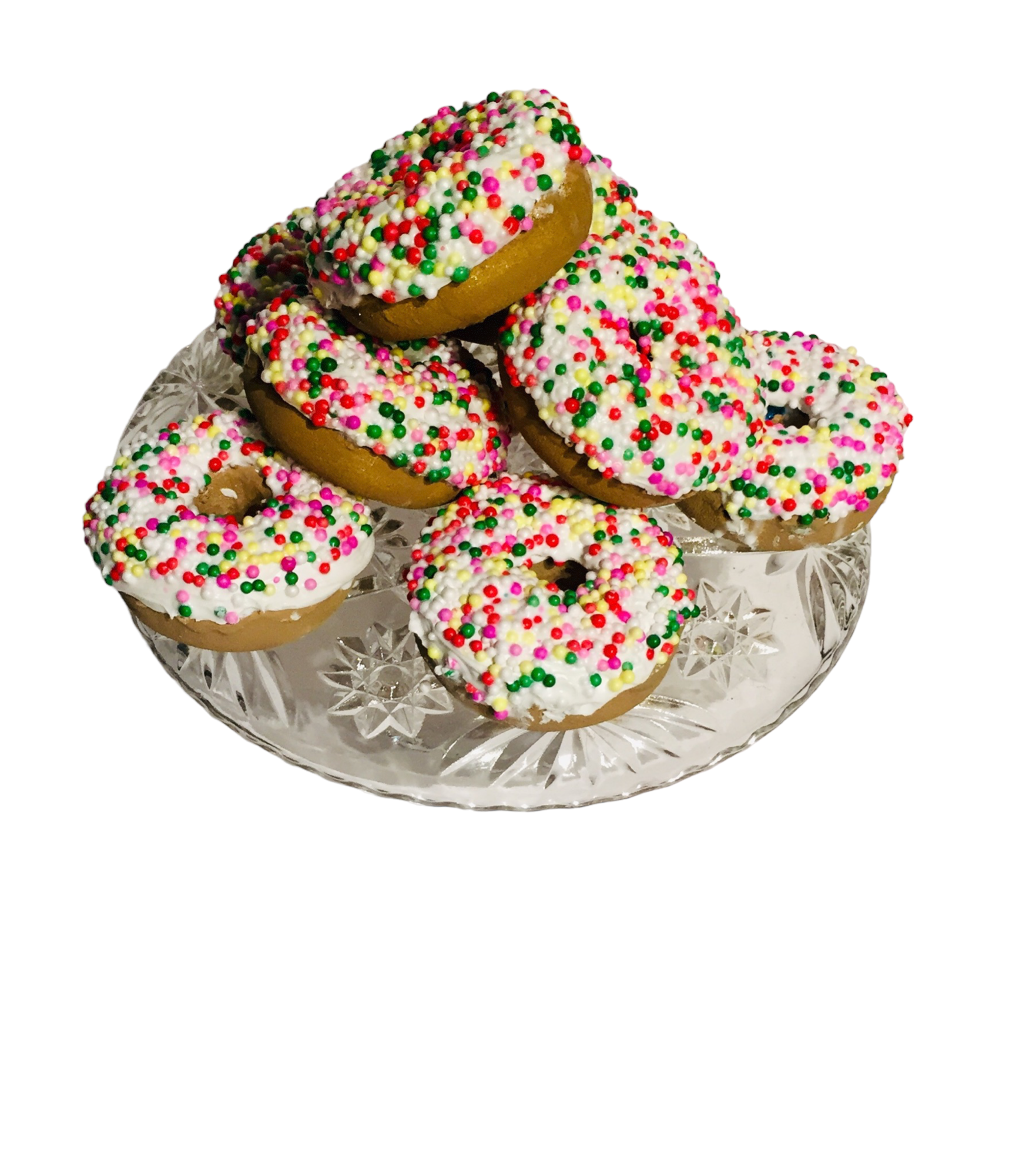 Donuts Rainbow Sprinkles