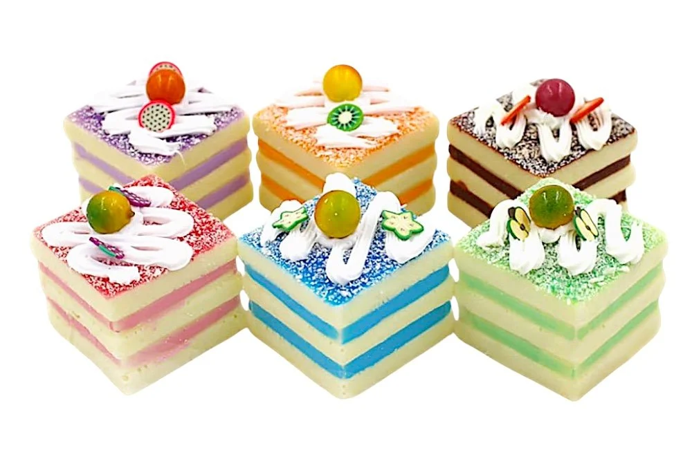 Mini Cake Pastels Square