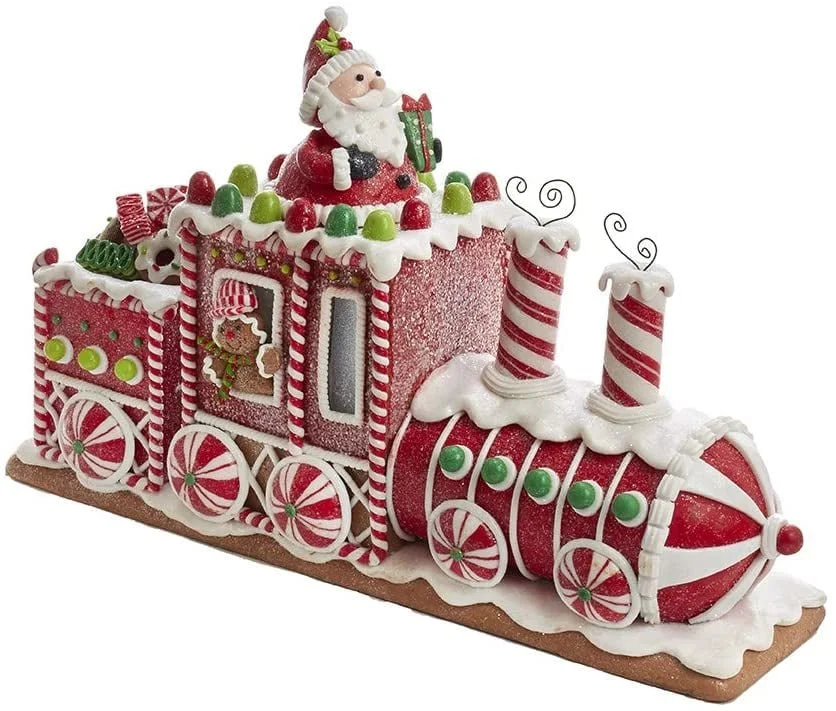 Gingerbread Village Train
