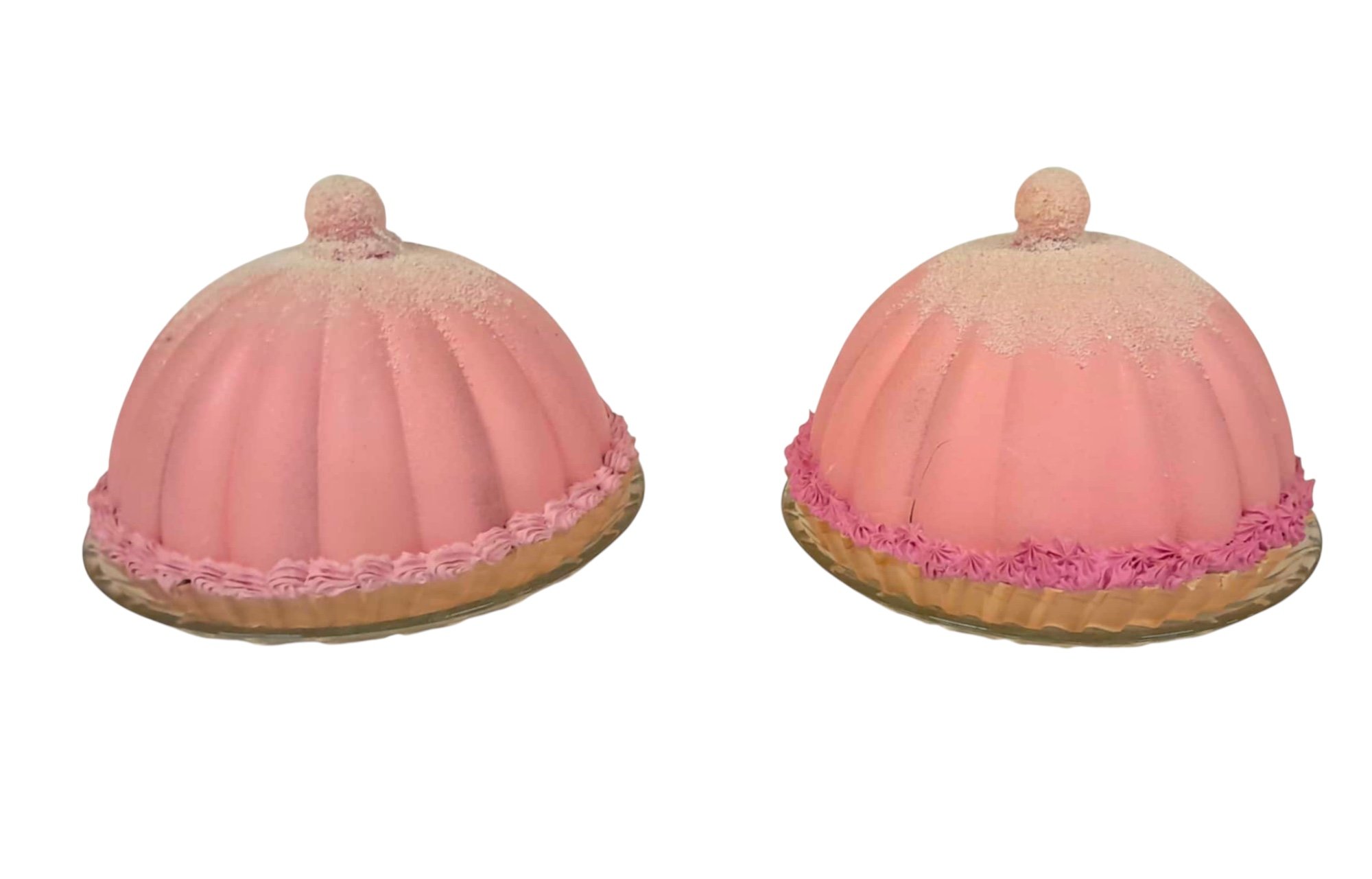 Cake Medium Pink Domed
