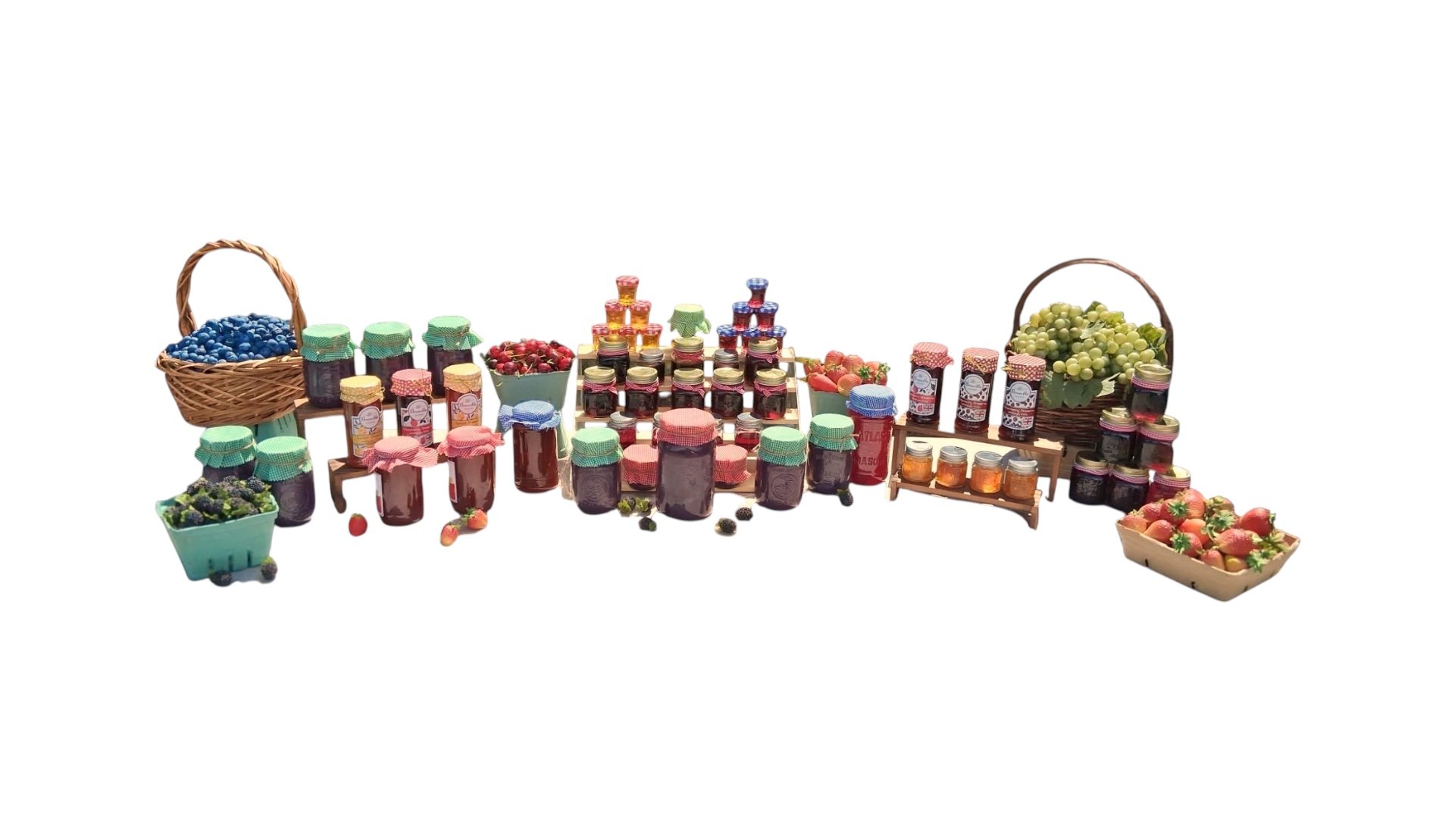 Jams and Jellies Market Stall