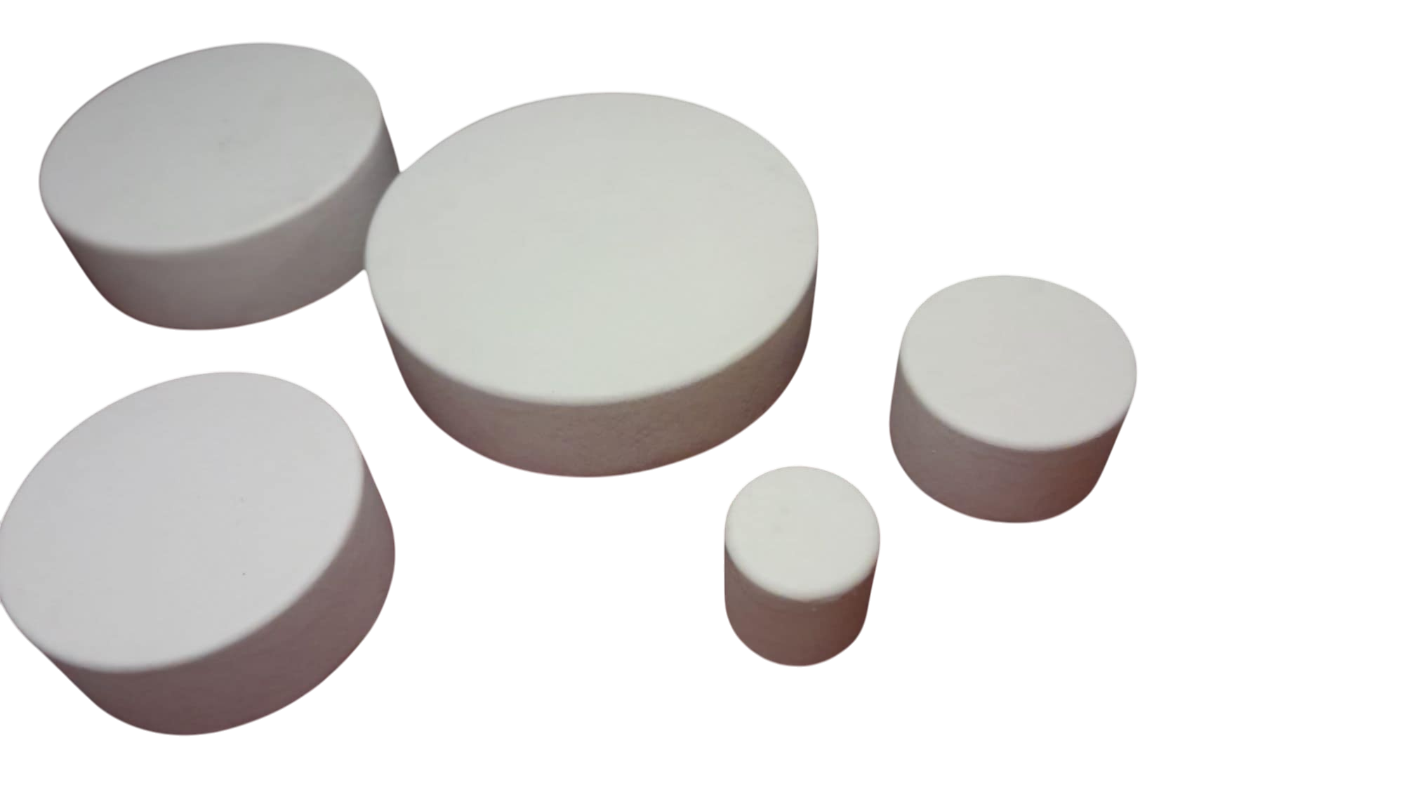 Large Rounds White