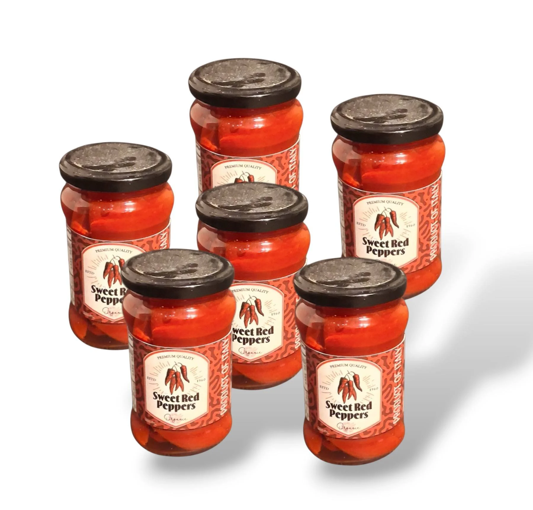Jars of Peppers