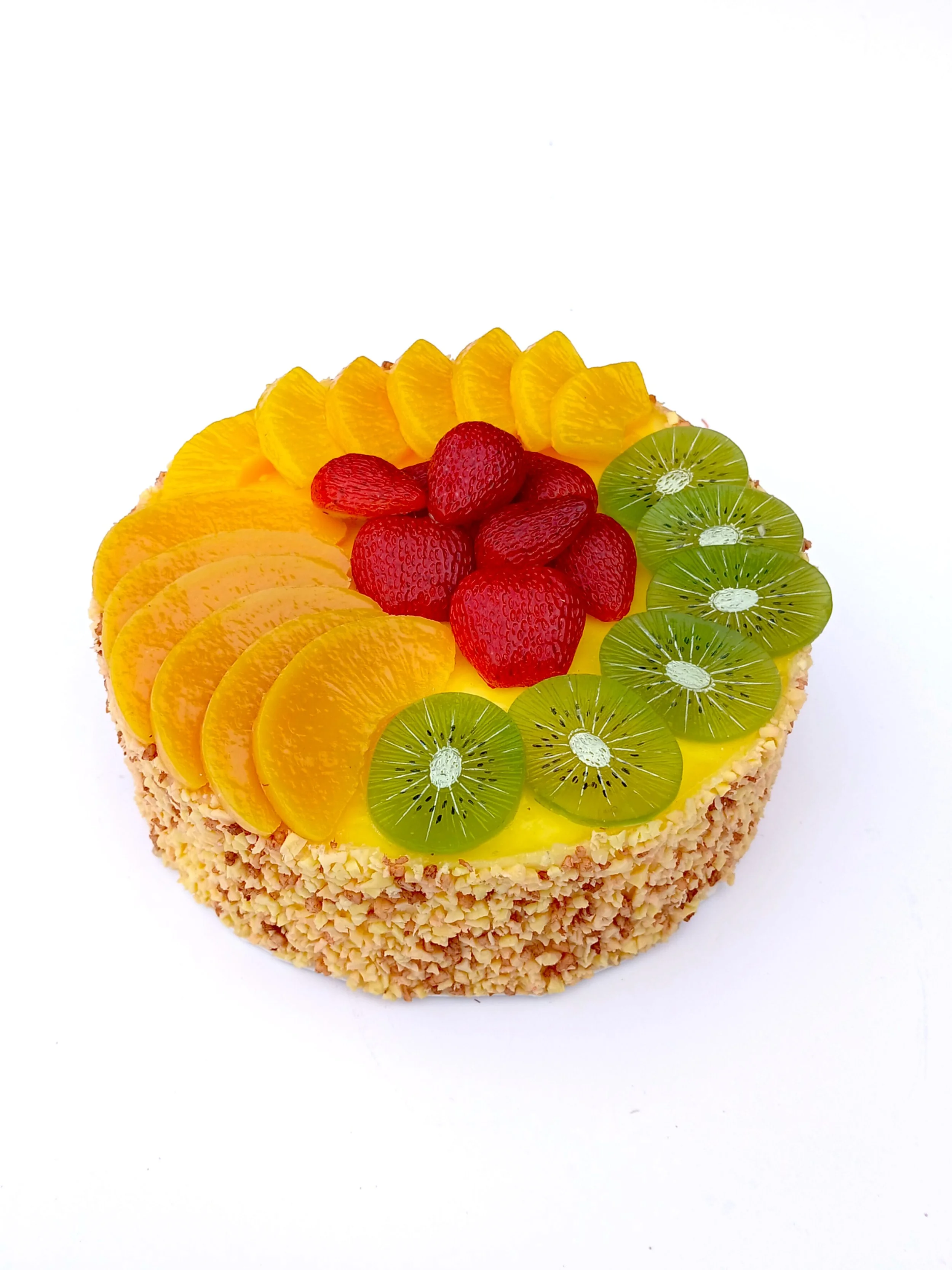 Cake Mixed Fruit Topped