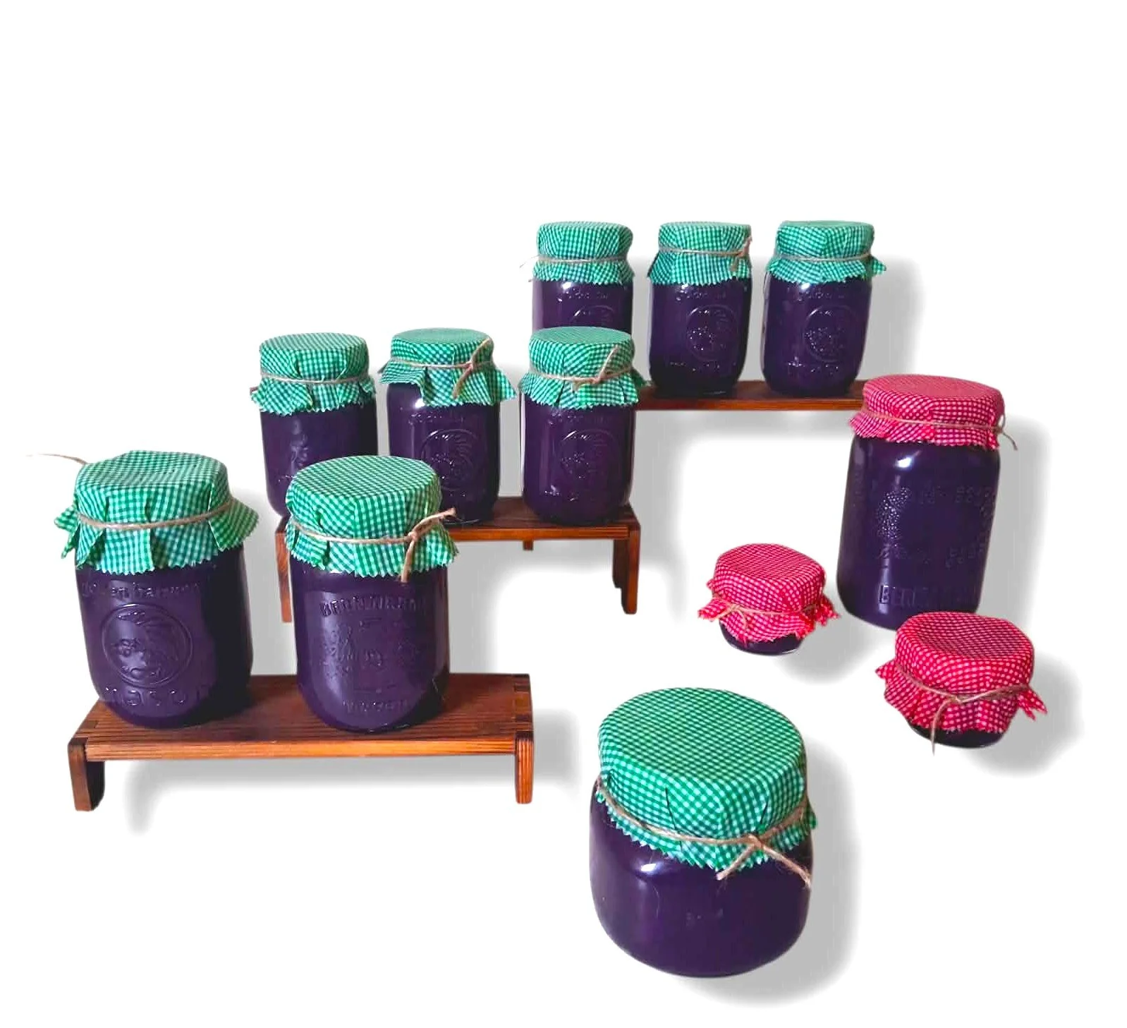 Jars of Grape Jam
