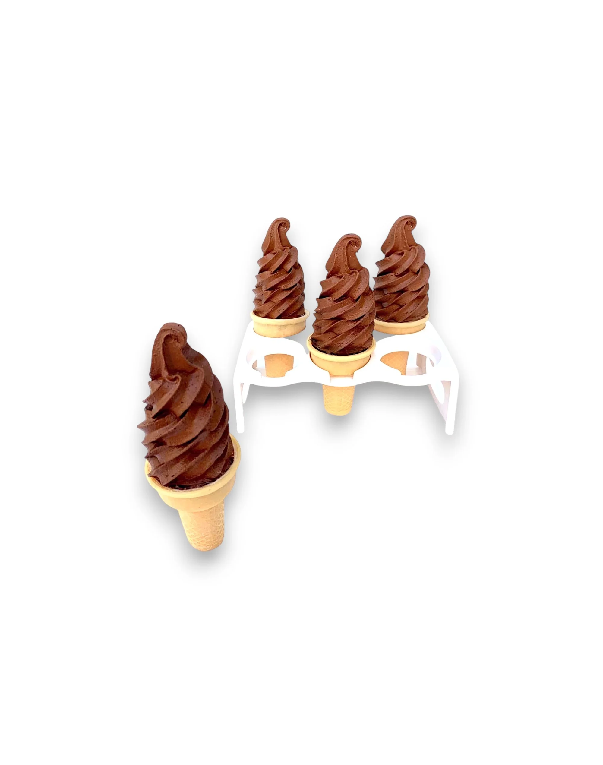 Swirl Cones Vanilla Small