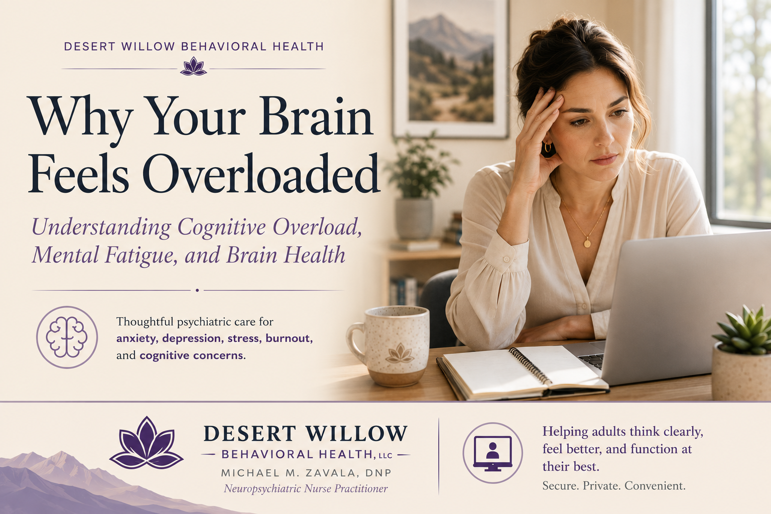 Why Your Brain Feels Overloaded (And What You Can Do About It)