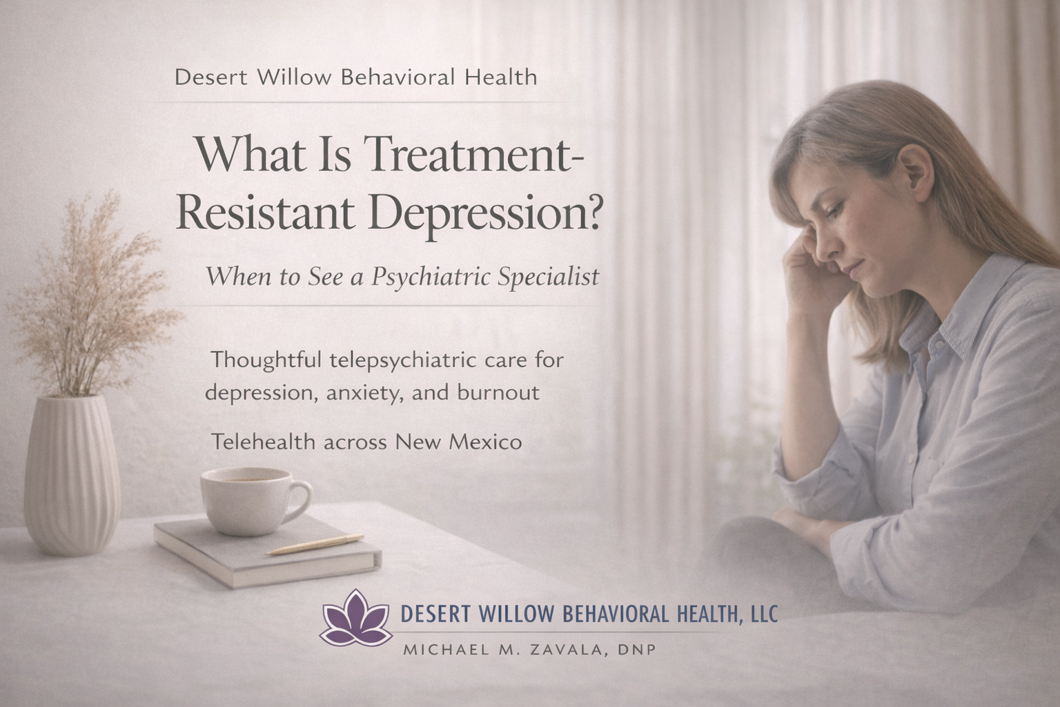 What Is Treatment-Resistant Depression? (When to See a Psychiatric Specialist)