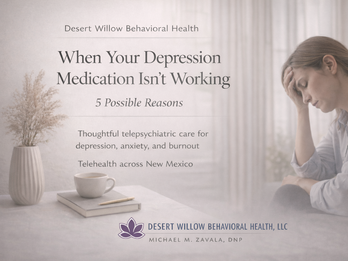When Your Depression Medication Isn’t Working: 5 Possible Reasons