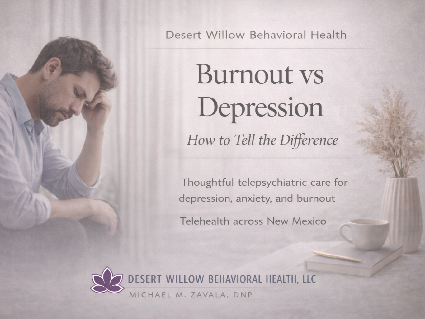 Burnout vs Depression: How to Tell the Difference
