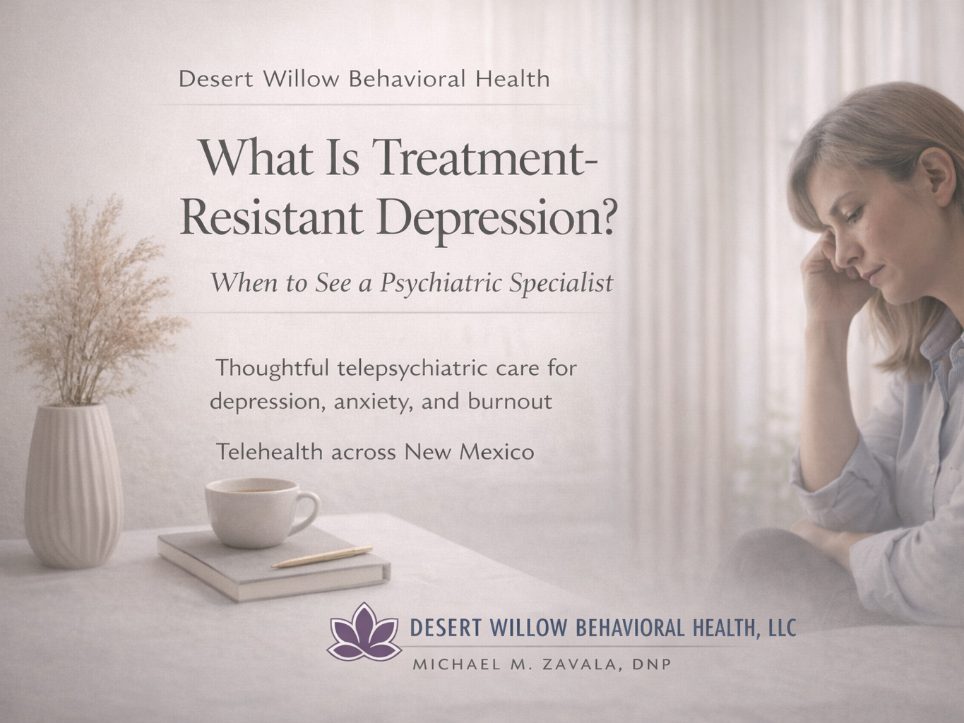What Is Treatment-Resistant Depression? (When to See a Psychiatric Specialist)