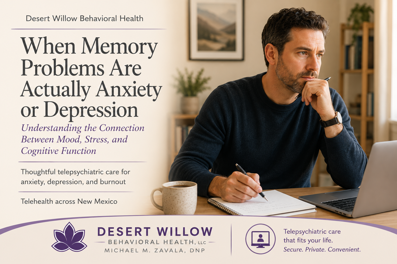 When Memory Problems Are Actually Anxiety or Depression