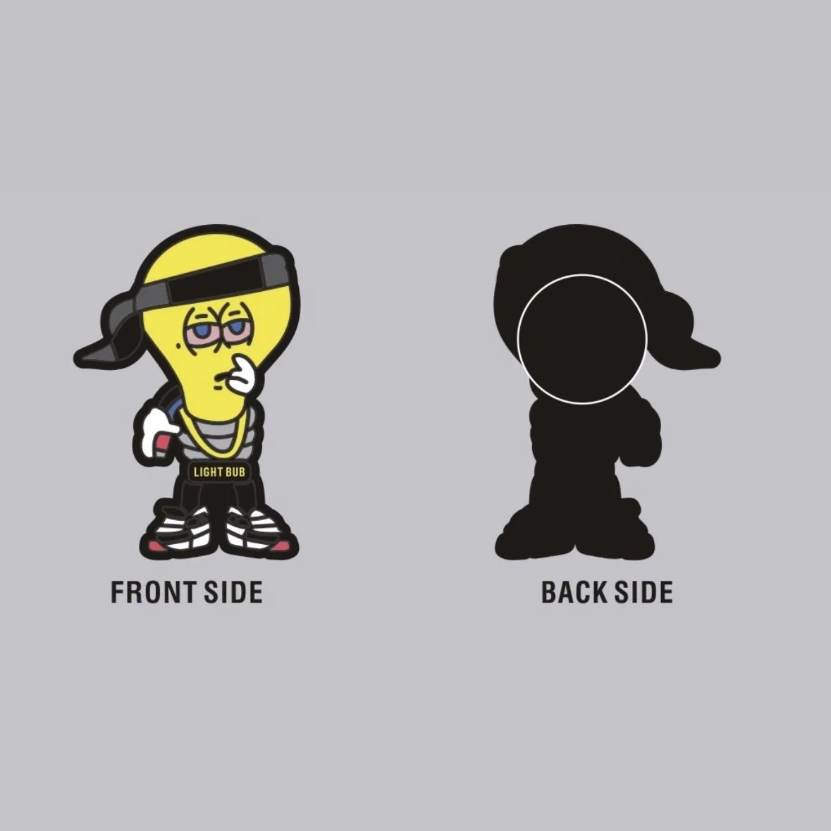 Lightbub 3D Croc Charm