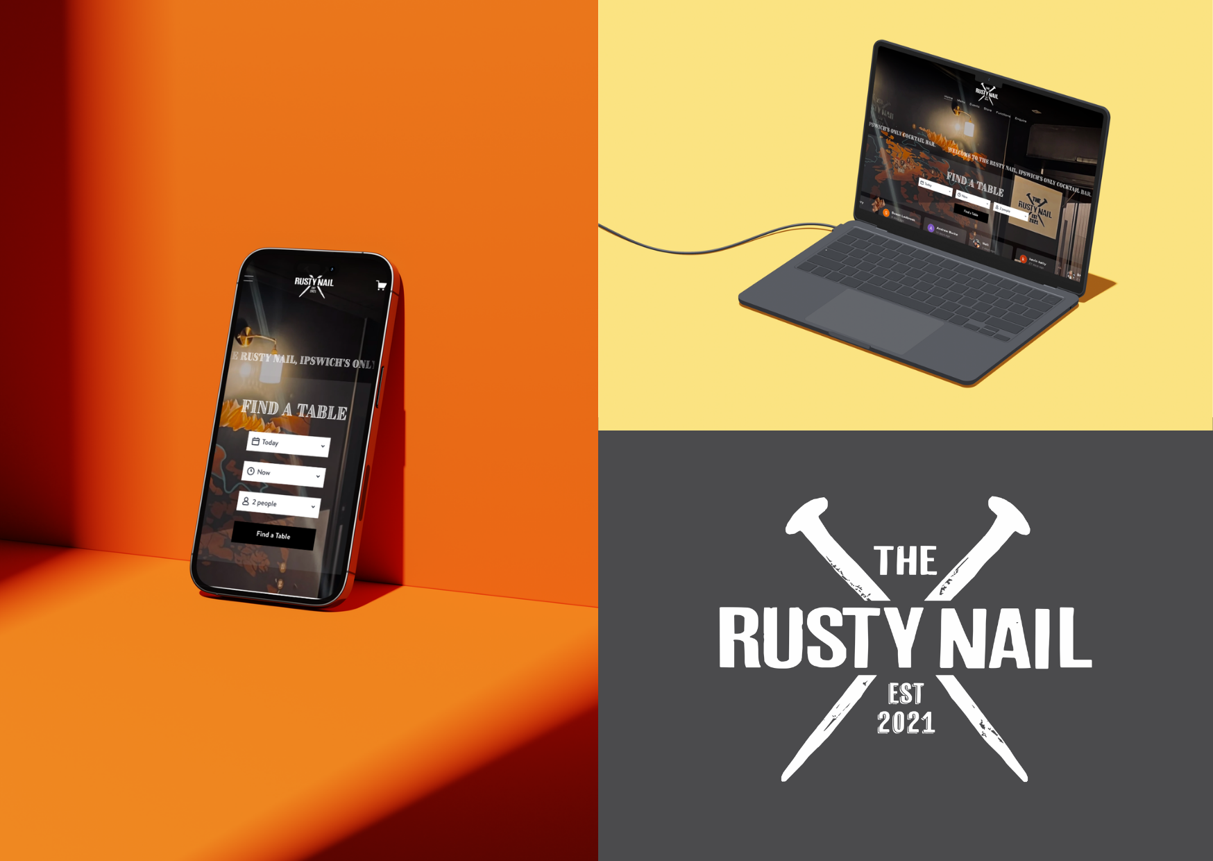 A SHINY  WAY TO REACH PATRONS: The Rusty Nail 