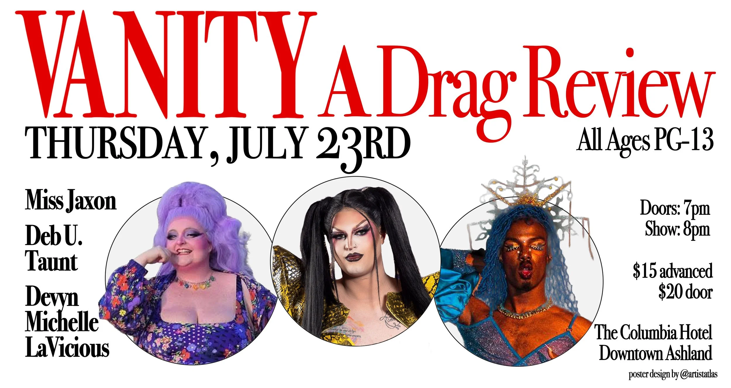 Vanity: A Drag Review with Miss Jaxon from Portland