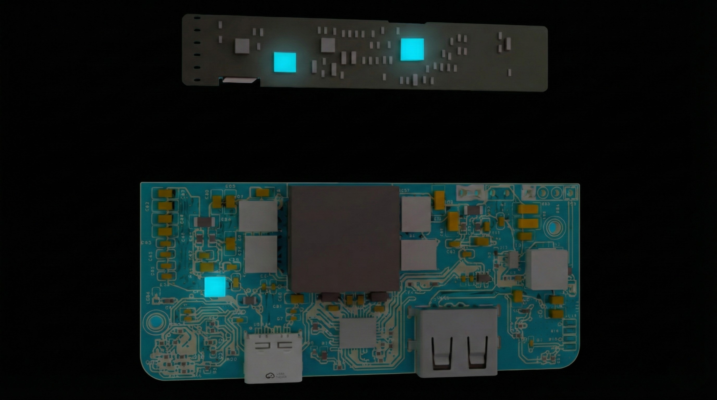 Pulsoniq 7 niobate-anode power bank with 3 safety circuits and 6 protections: overvoltage, undervoltage, voltage equalization, overcurrent, temperature, charge timeout.