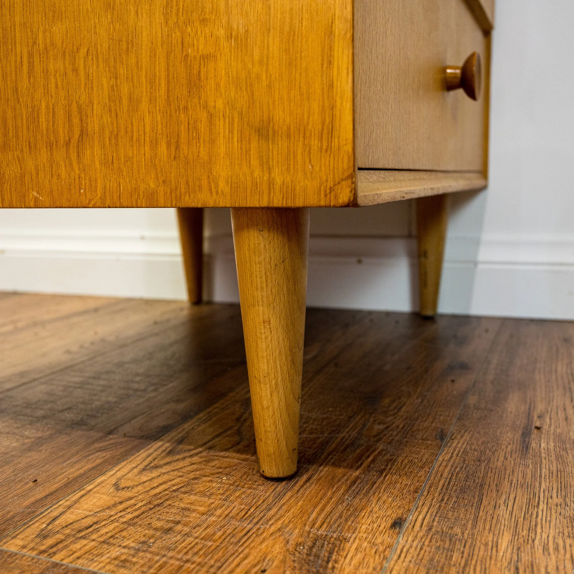 Meredew Teak 6 Drawer Tallboy