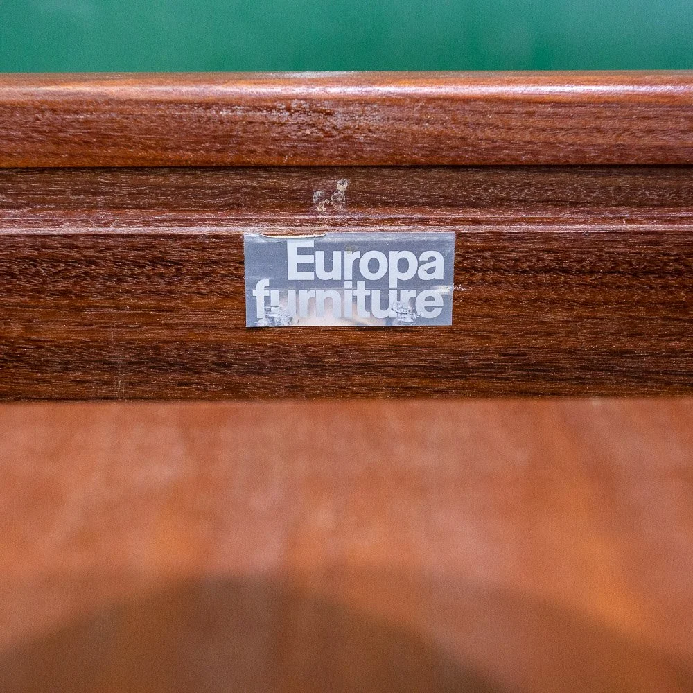 Europa Furniture Teak Round Extending Dining Table