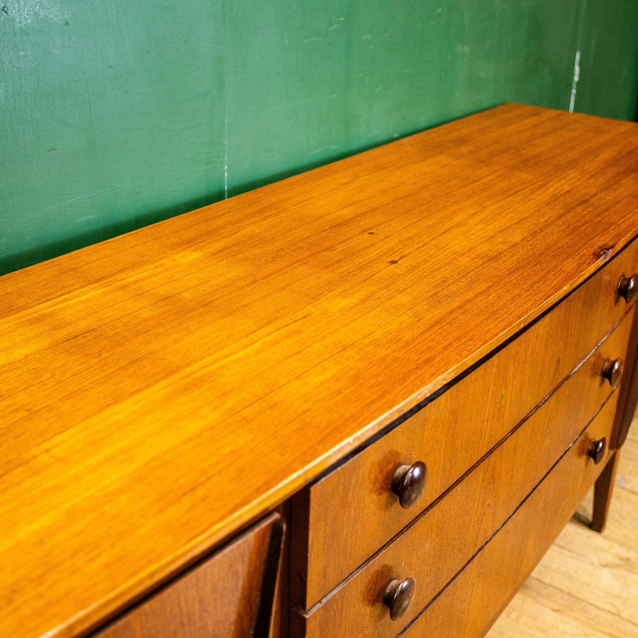 Beautility Teak 3 Drawer Sideboard