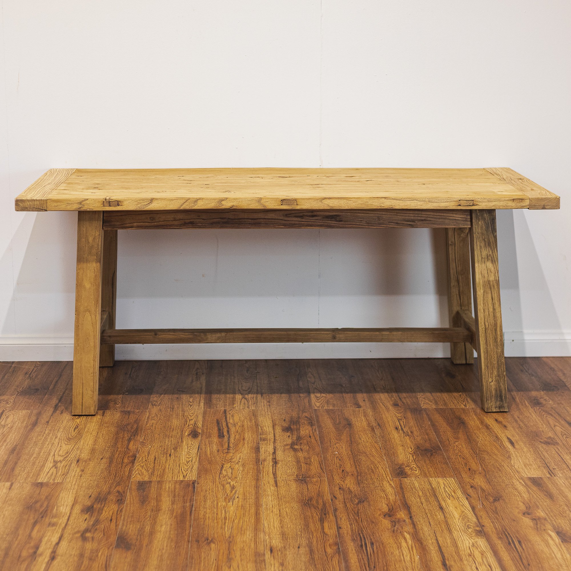 Rustic Reclaimed Elm 6ft Dining Table -1.jpg