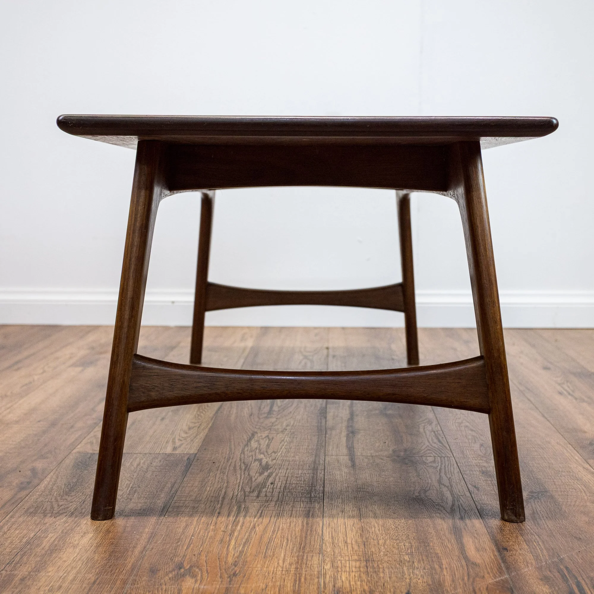 Mid Century Solid Teak Danish Coffee Table
