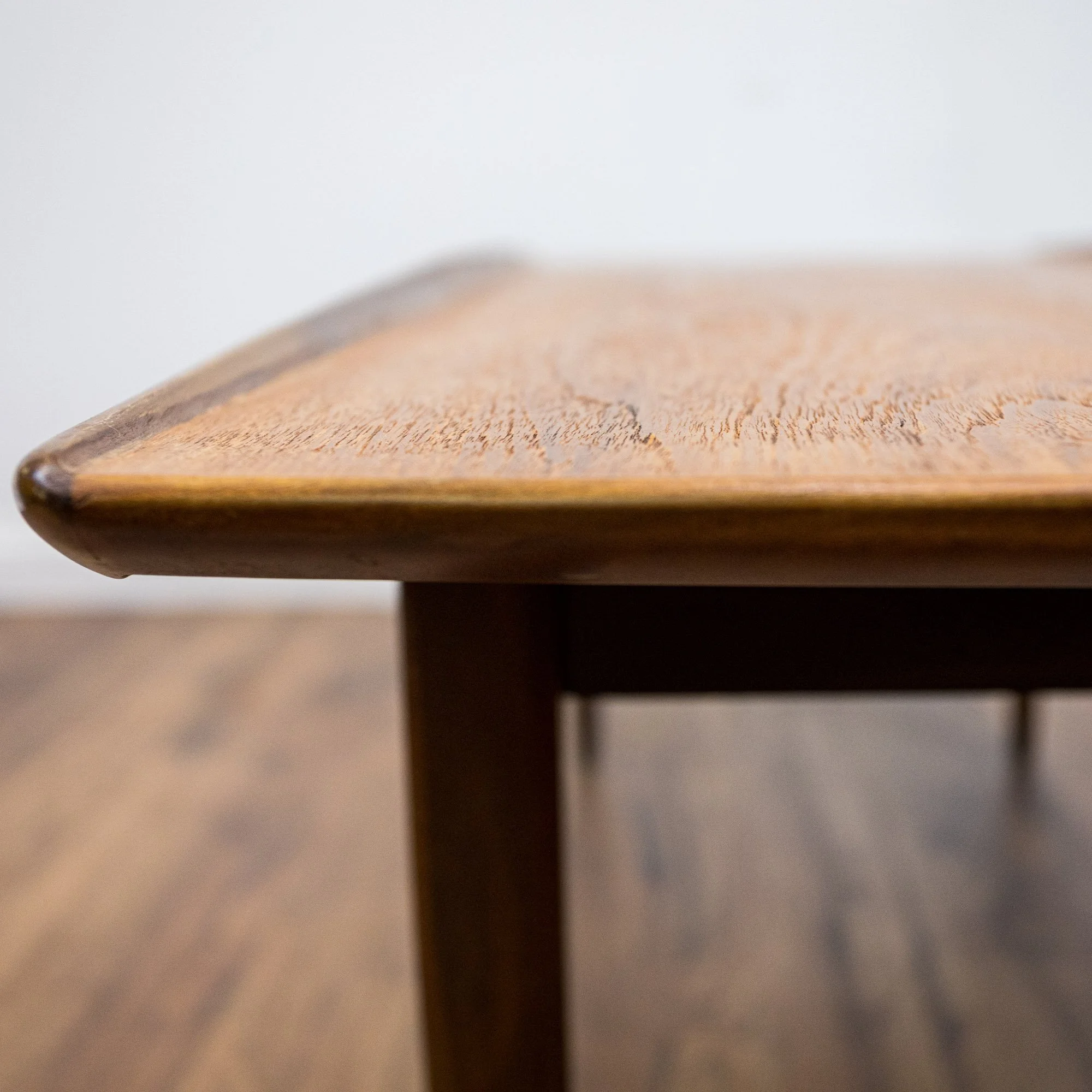 Long Teak Mid Century Coffee Table