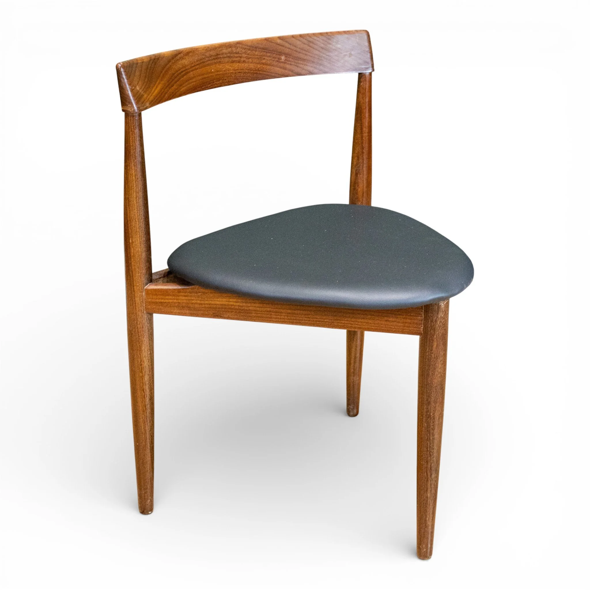 Frem Rolje Roundette Crossbanded Teak Dining Table & 4 Chairs