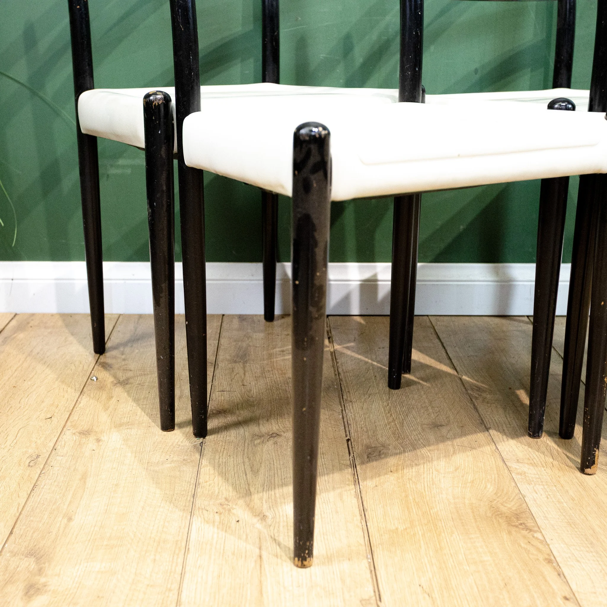 G Plan Librenza Ebonised Dining Chairs x4