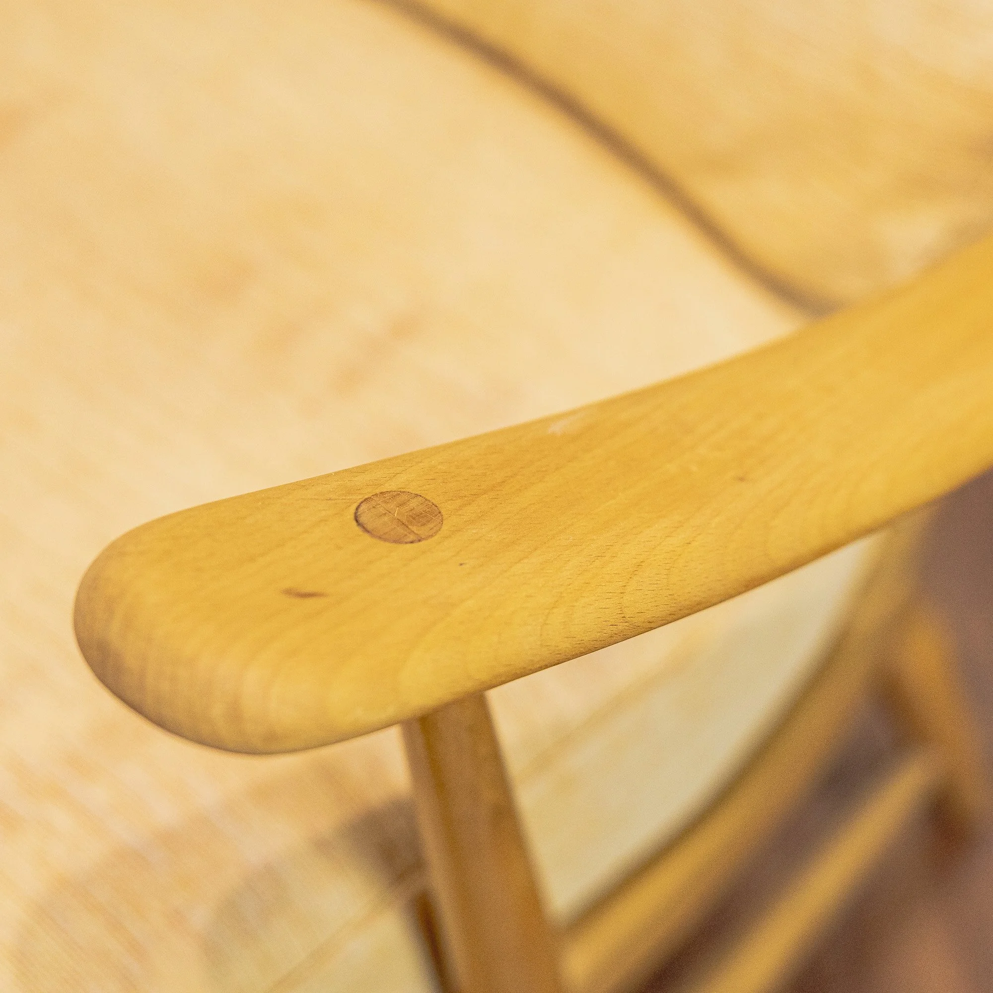 Ercol Blonde Elm Windsor Model 334 Armchair -3.jpg