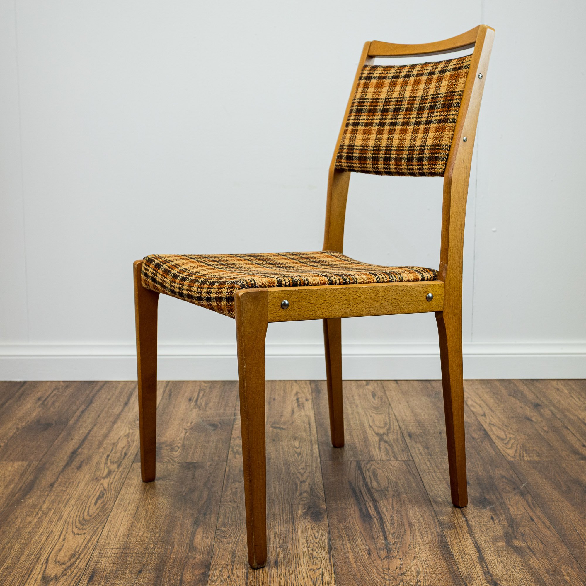 German Teak Dining Chairs – Set of 4
