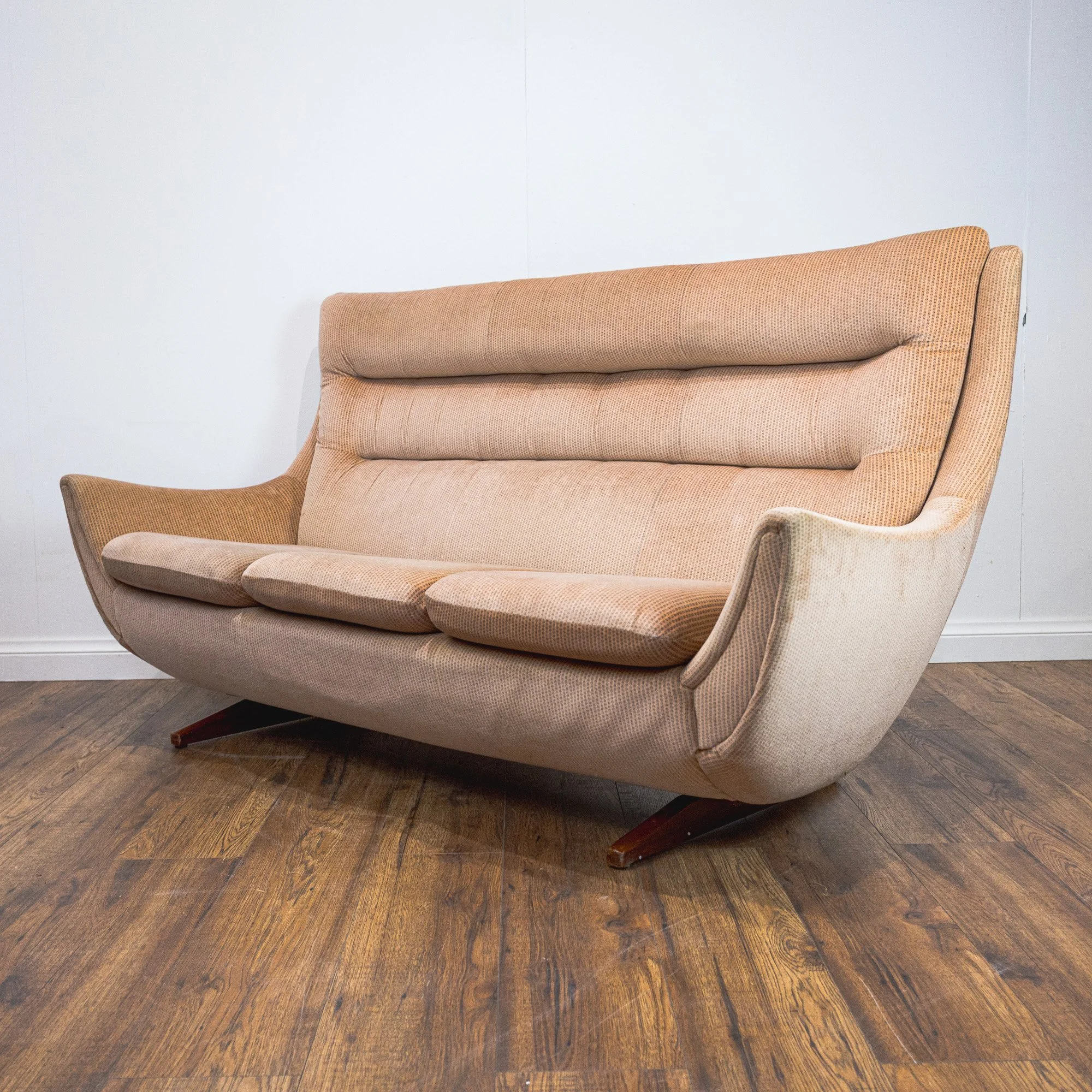 Parker Knoll Space-Age Three-Seater Sofa
