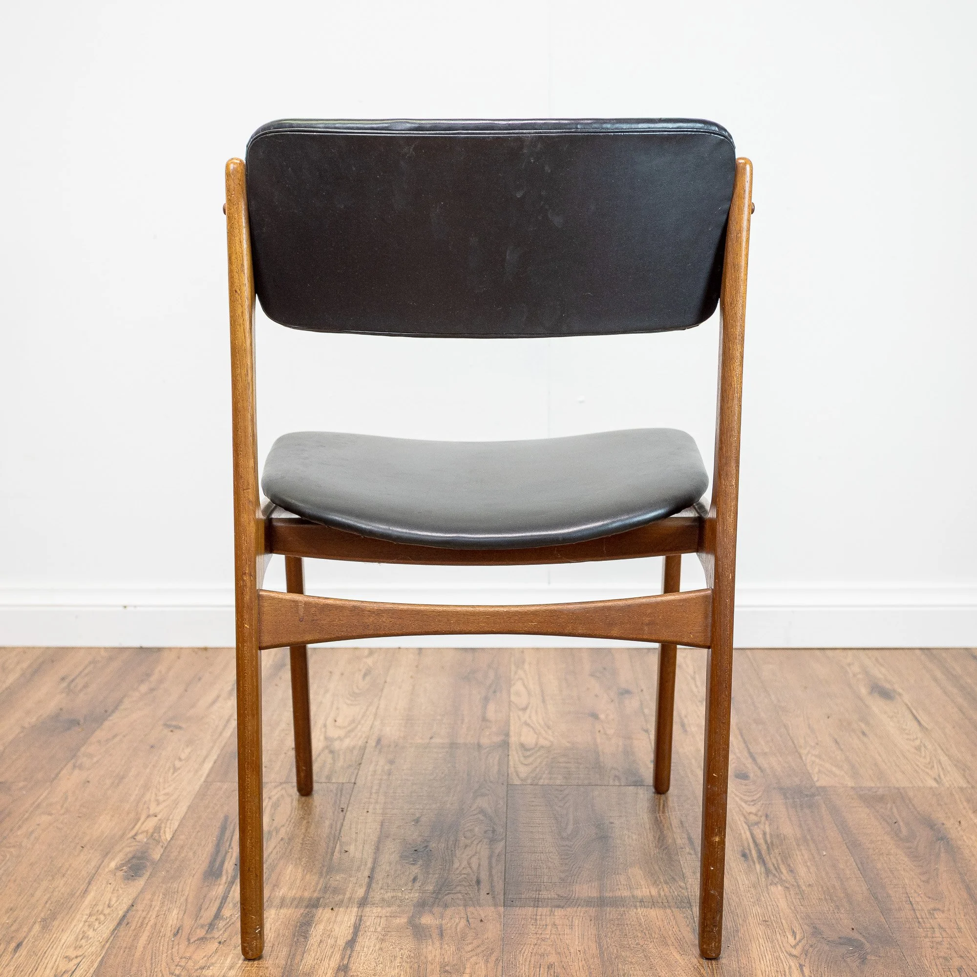 Erik Buch for OD Møbler Model 49 & 50 Teak Dining Chairs x6