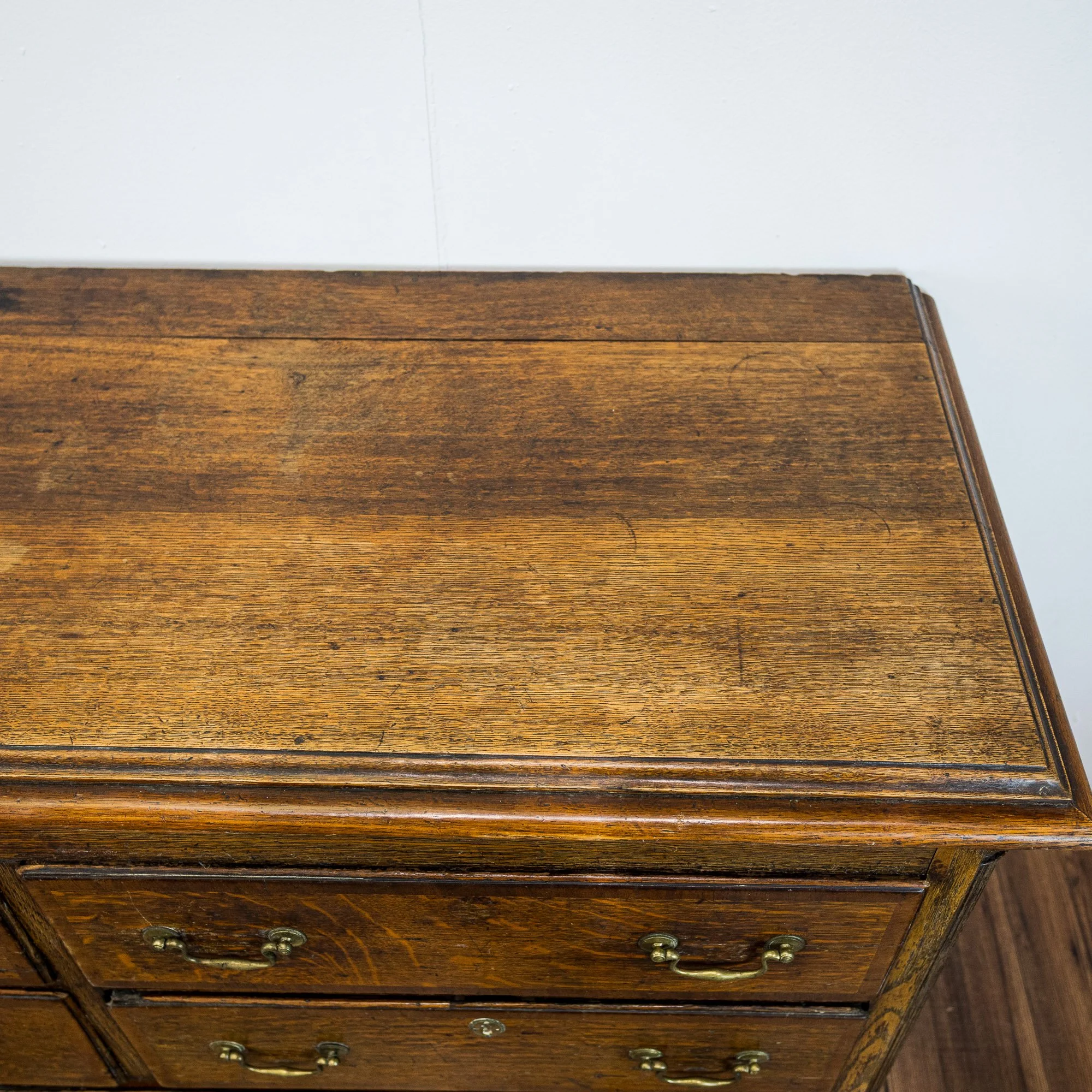 George III Oak 8 Drawer Sideboard