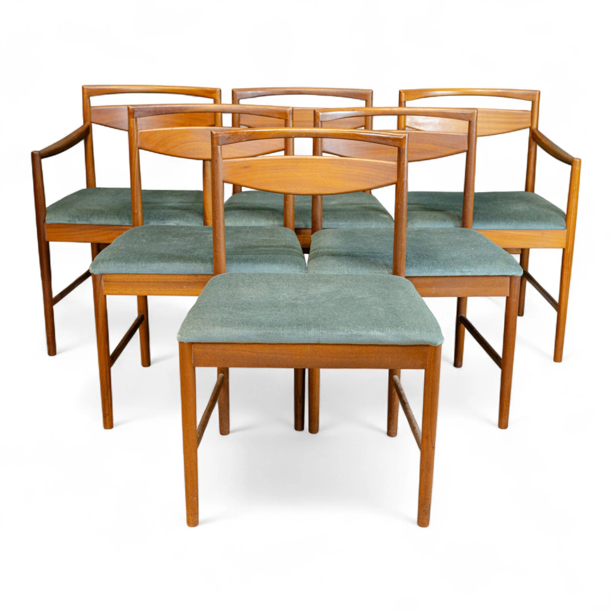 McIntosh Grand Teak Dining Table and 6 Chairs