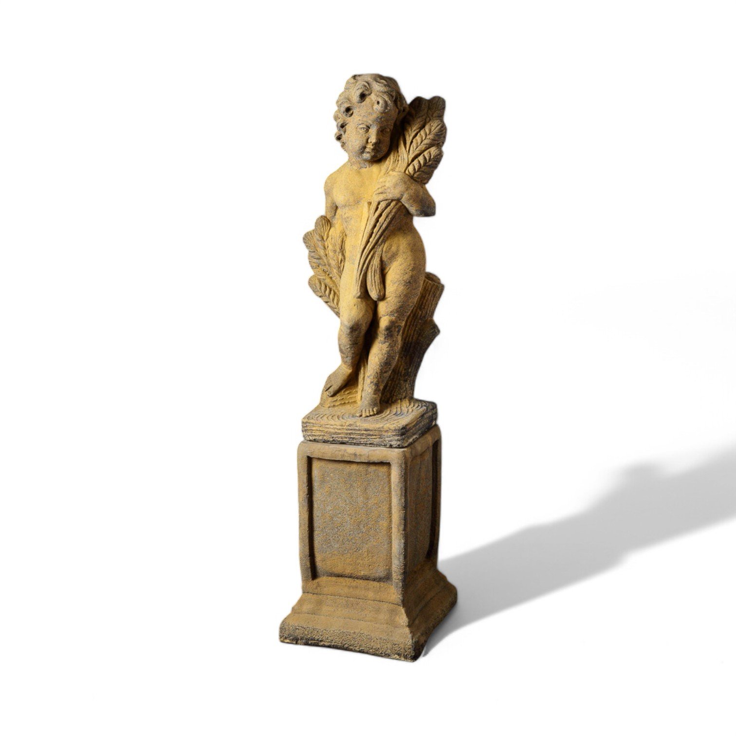 Four Seasons Cherub Stone Garden Statues