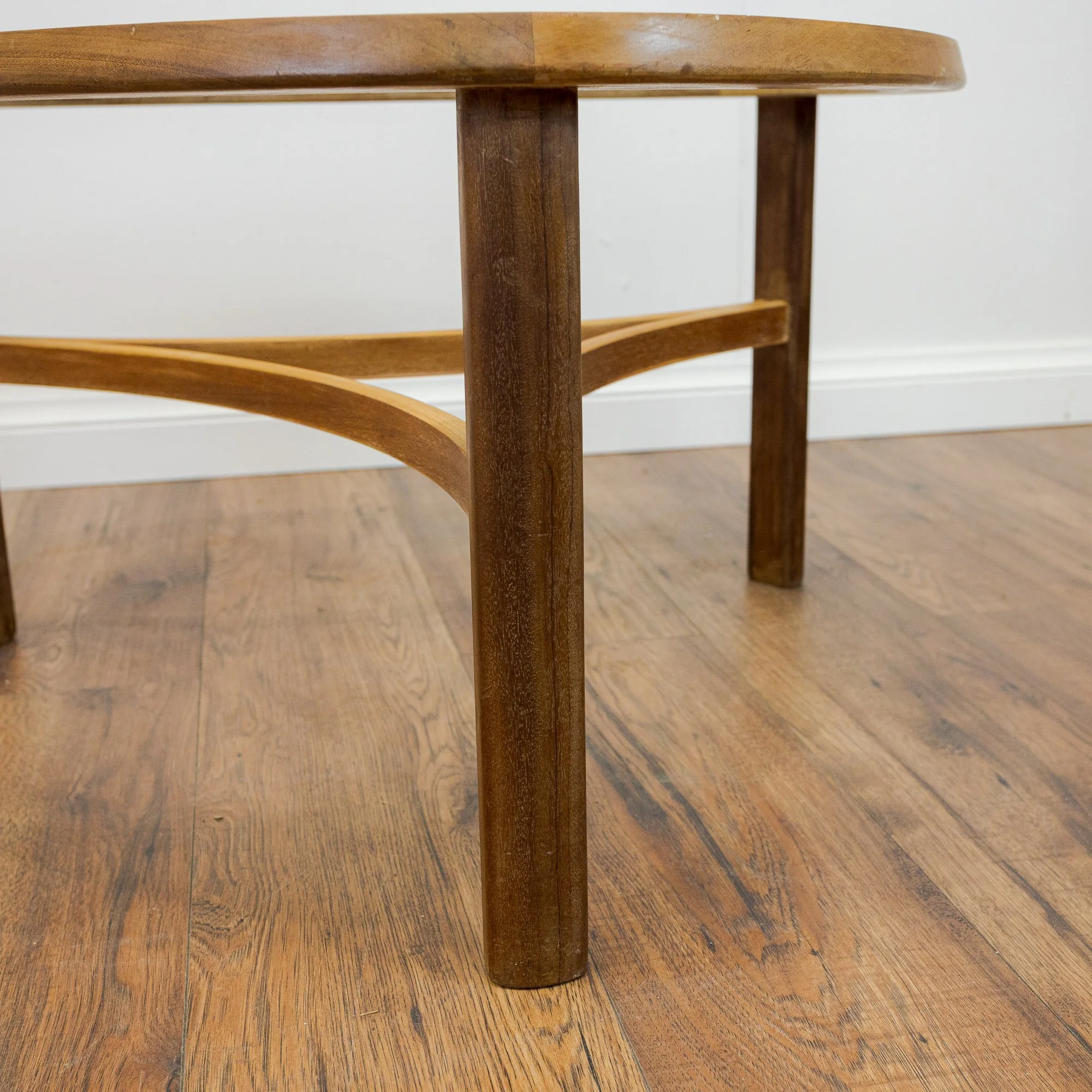 Nathan Trinity Teak & Glass Coffee Table