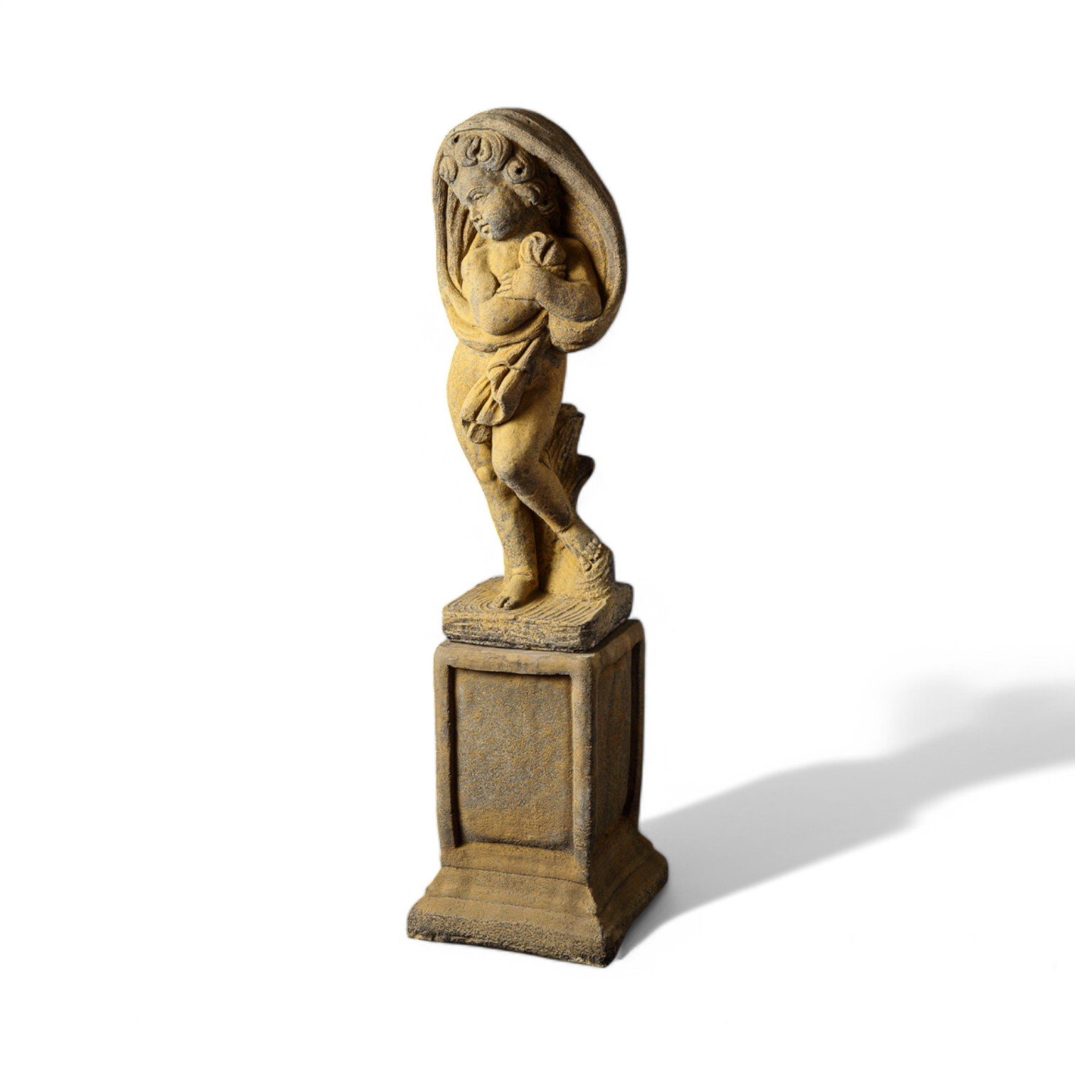 Four Seasons Cherub Stone Garden Statues