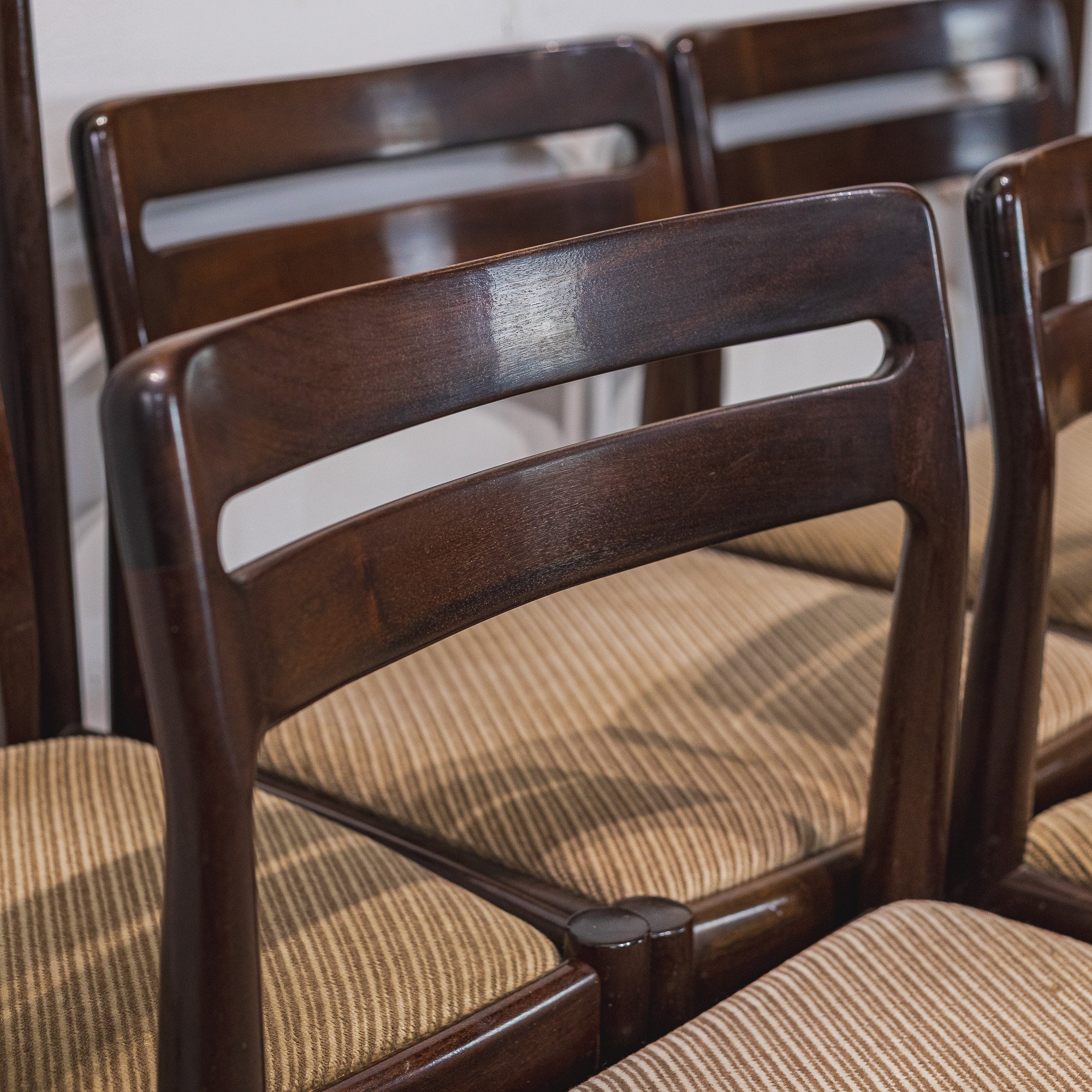 H.W. Klein for Bramin 8x Mahogany Dining Chairs (6+2)-5.jpg