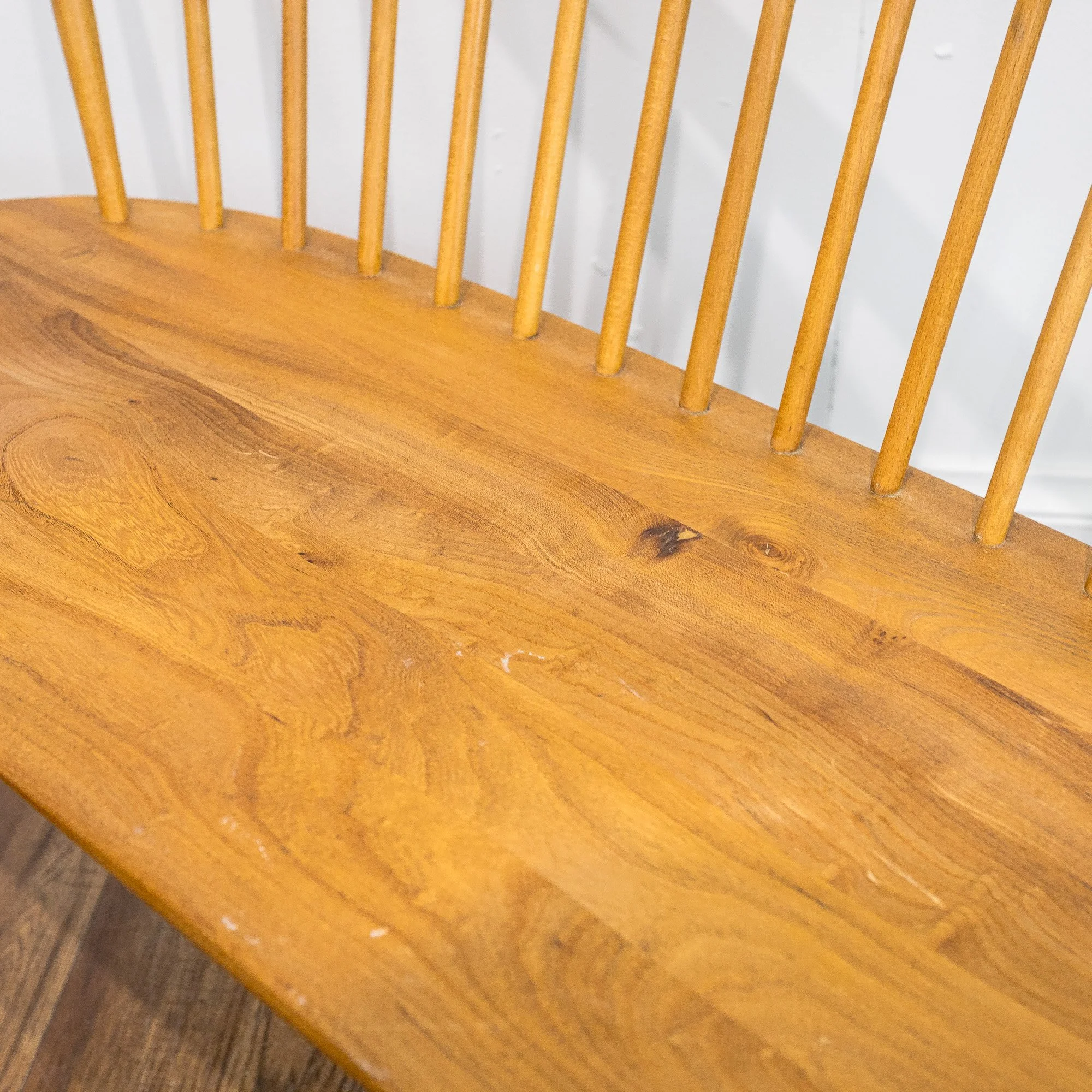 Ercol Elm Loveseat Model 349