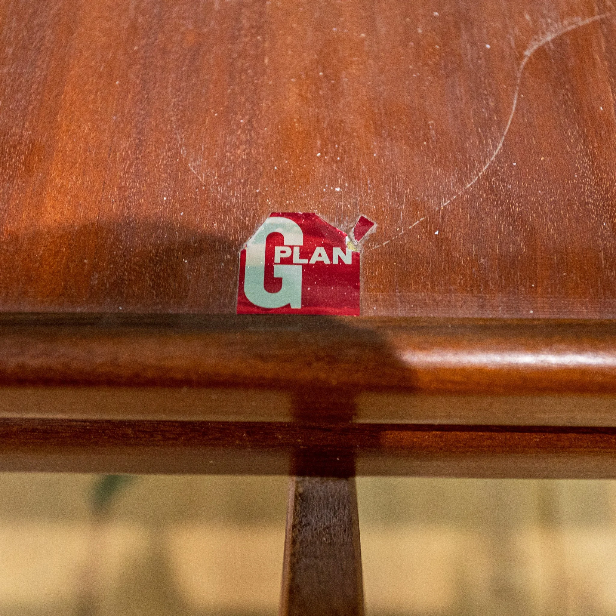 G Plan Fresco Round Teak Extending Dining Table