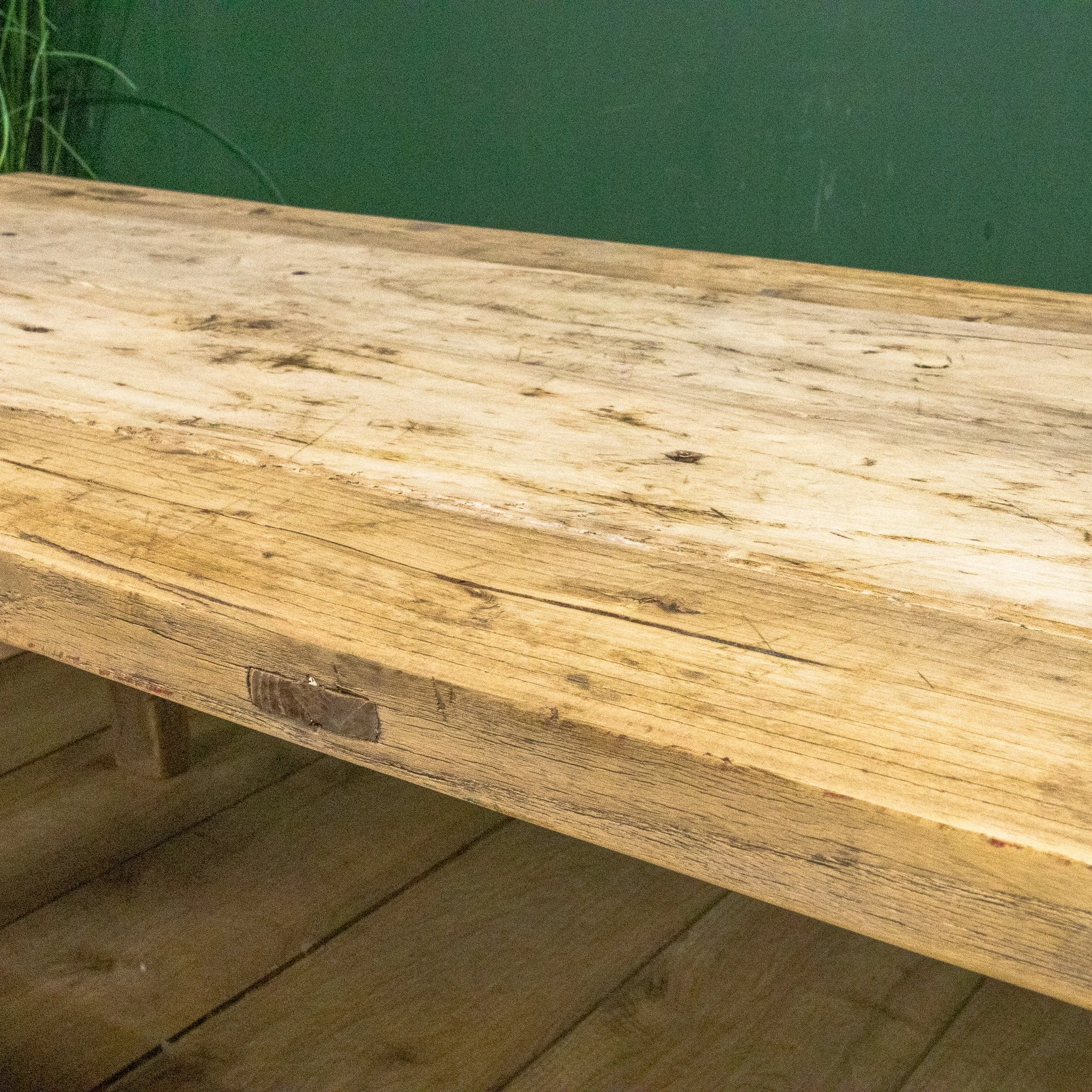Rustic Reclaimed Elm Large Coffee Table
