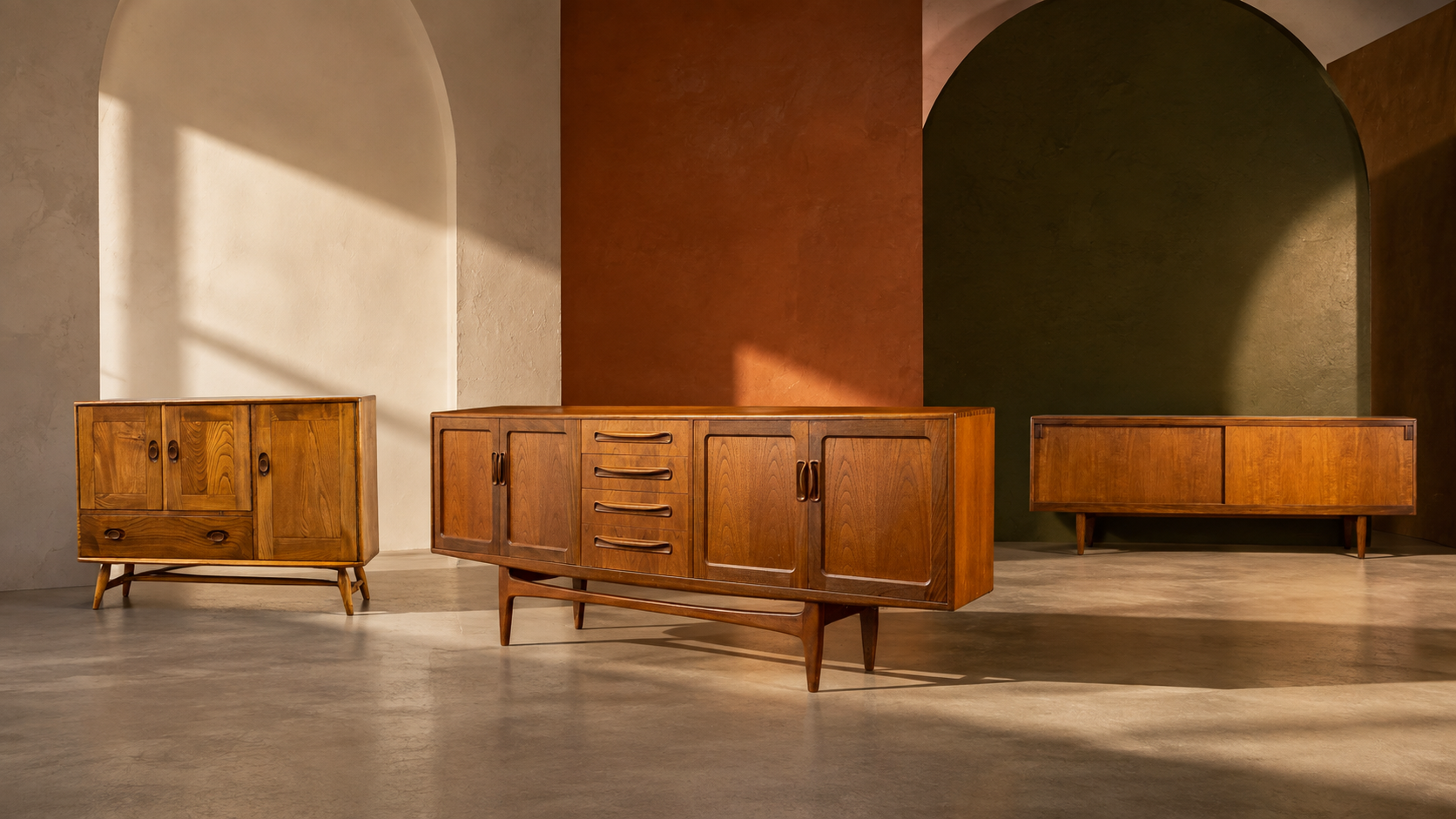 The Genius of the Mid-Century Sideboard