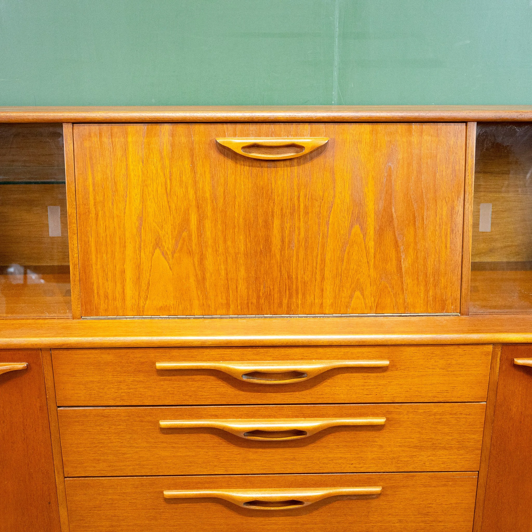 Jentique Highboard Teak Credenza