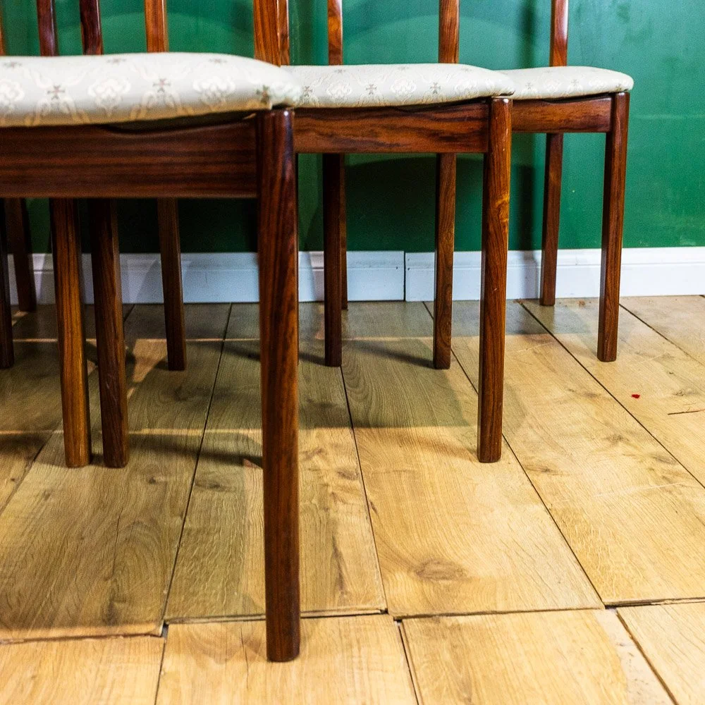 Robert Heritage for Archie Shine Rosewood Dining Table & 6 Chairs