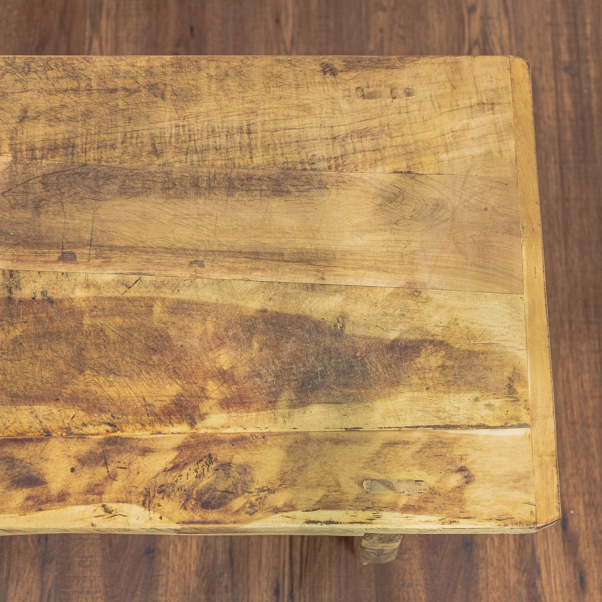 Rustic Reclaimed Elm Rectangular Coffee Table  -7.jpg